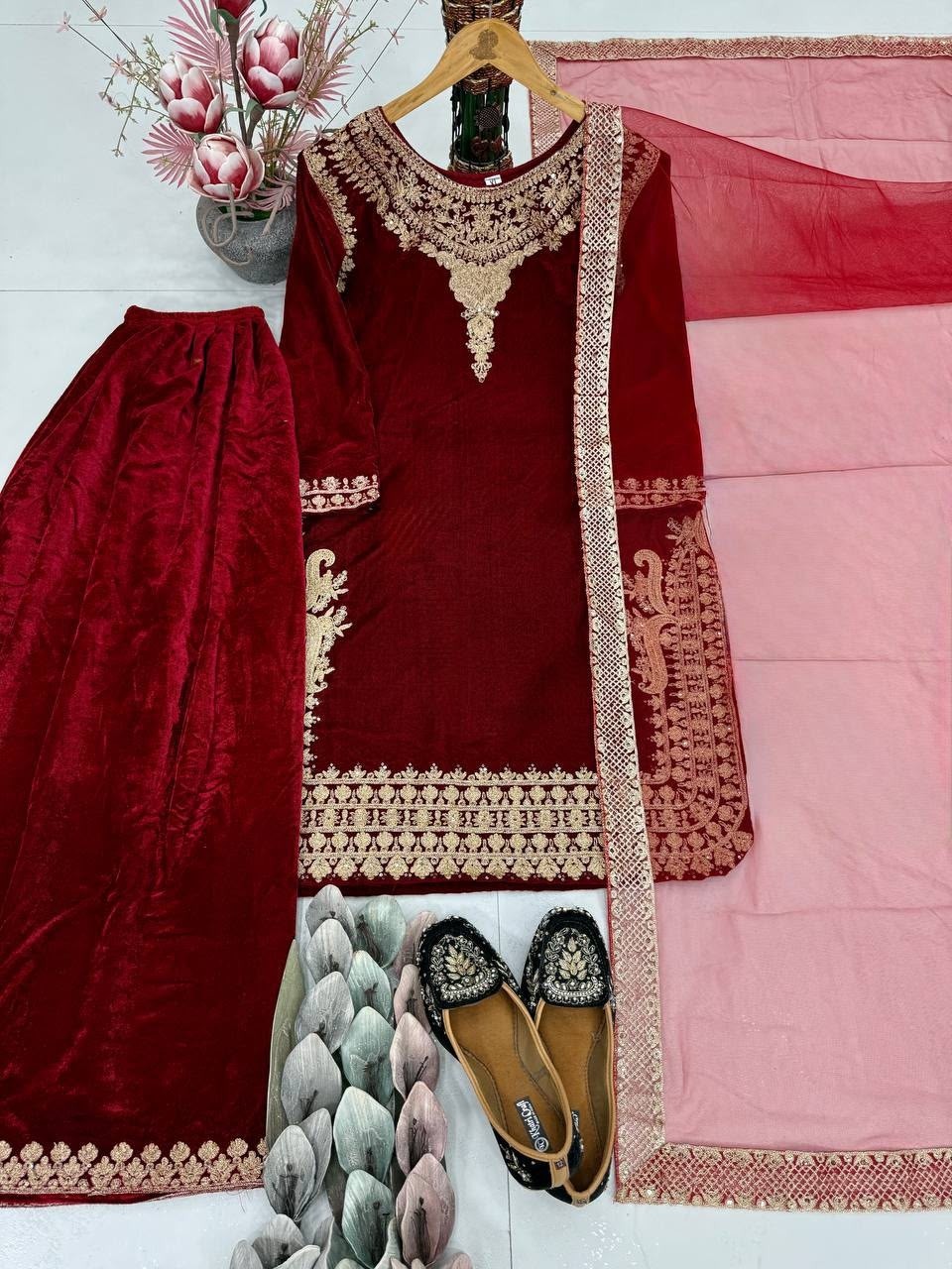 MT-1058 | Heavy Viscose Velvet Designer Collection