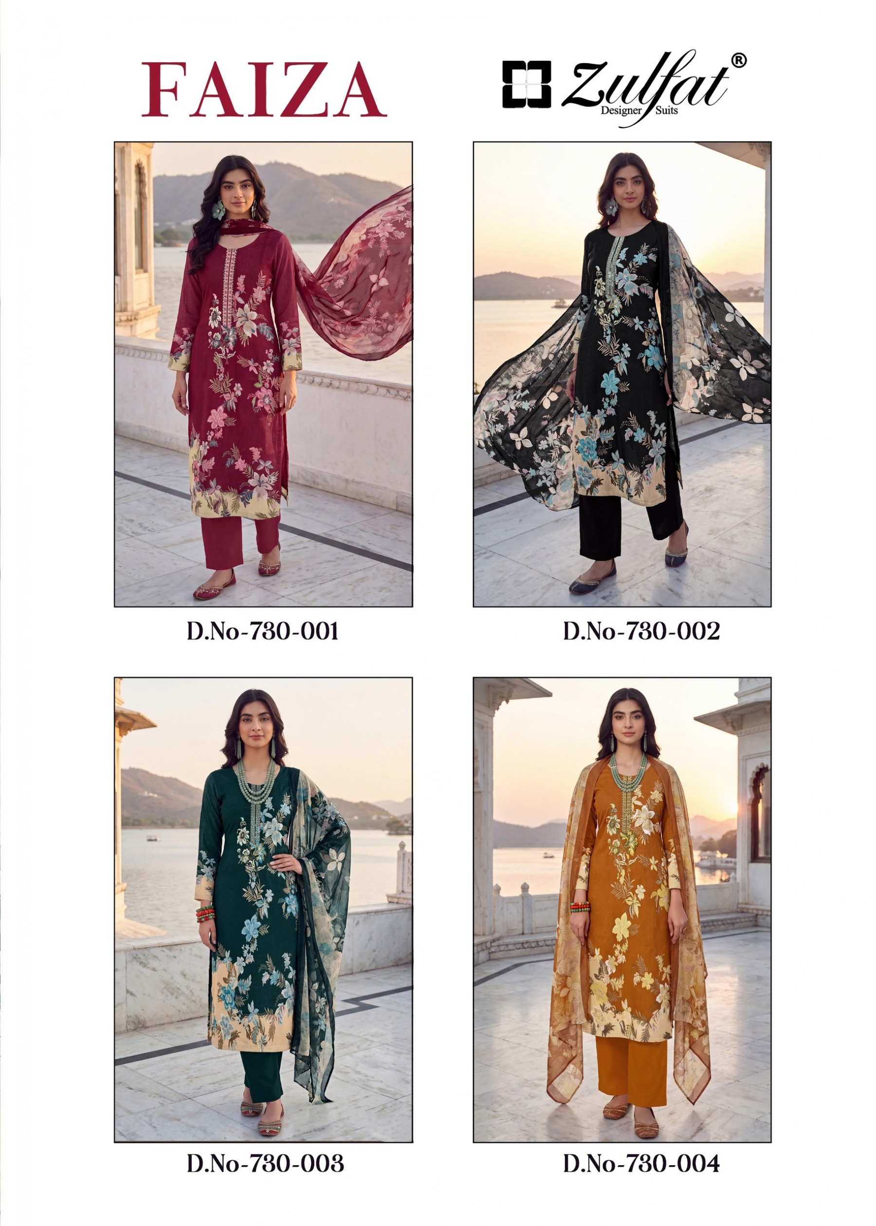 ZULFAT | FAIZA Pure Jam Cotton Designer Collection