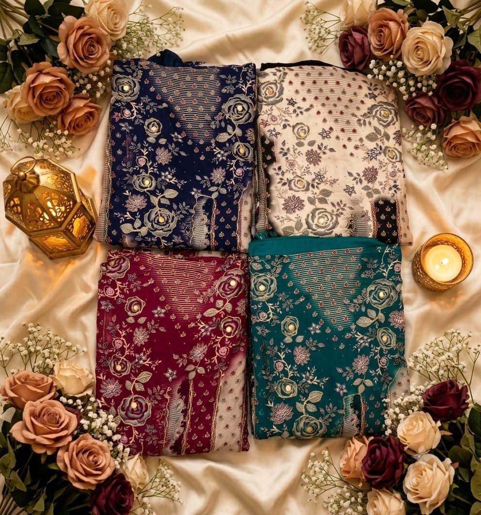 KT-407 | Pure Viscose Maslin Designer Collection