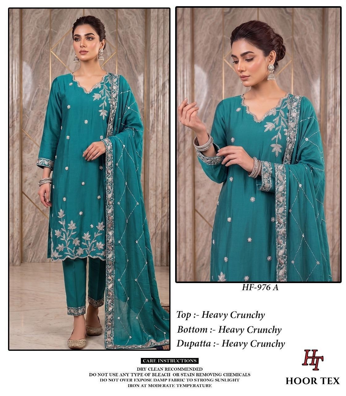 Hoor Tex | HF-976 A to D Pakistani Collection