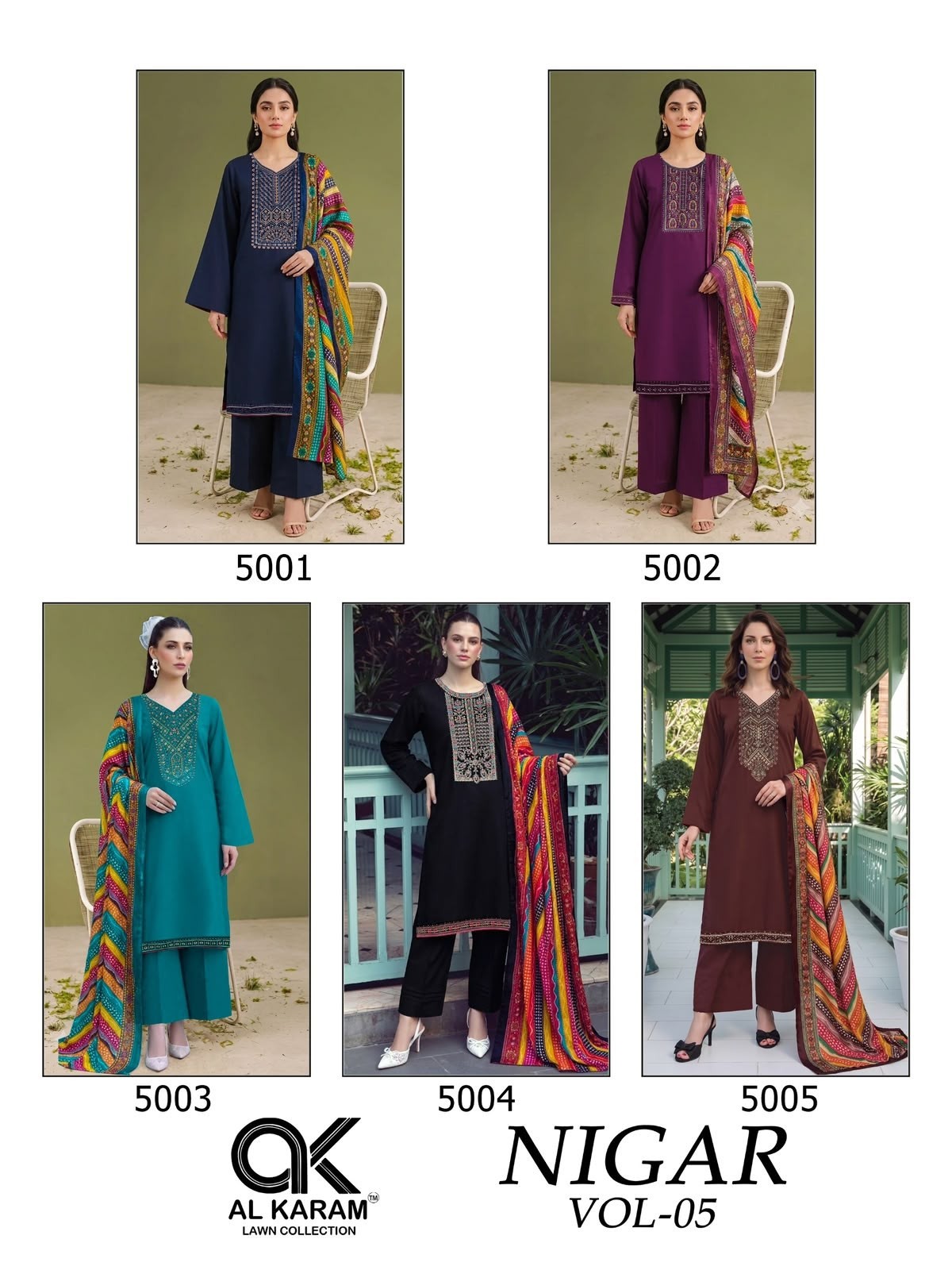 AL KARAM | NIGAR VOL 05 Designer Collection