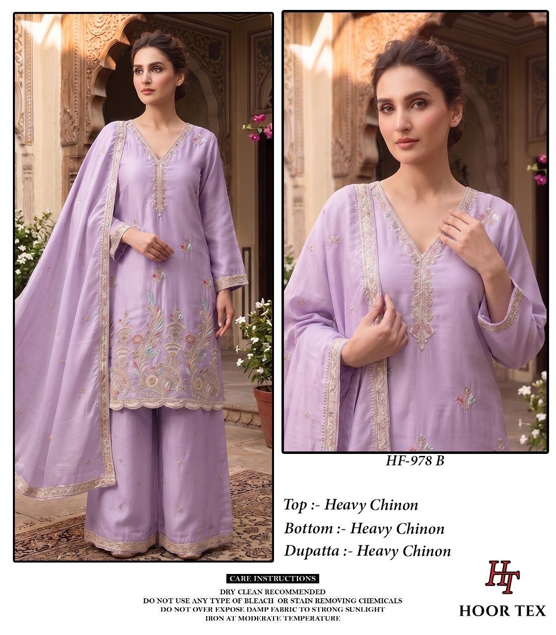 HOOR TEX | HF-978 Pakistani Heavy Chinon Collection