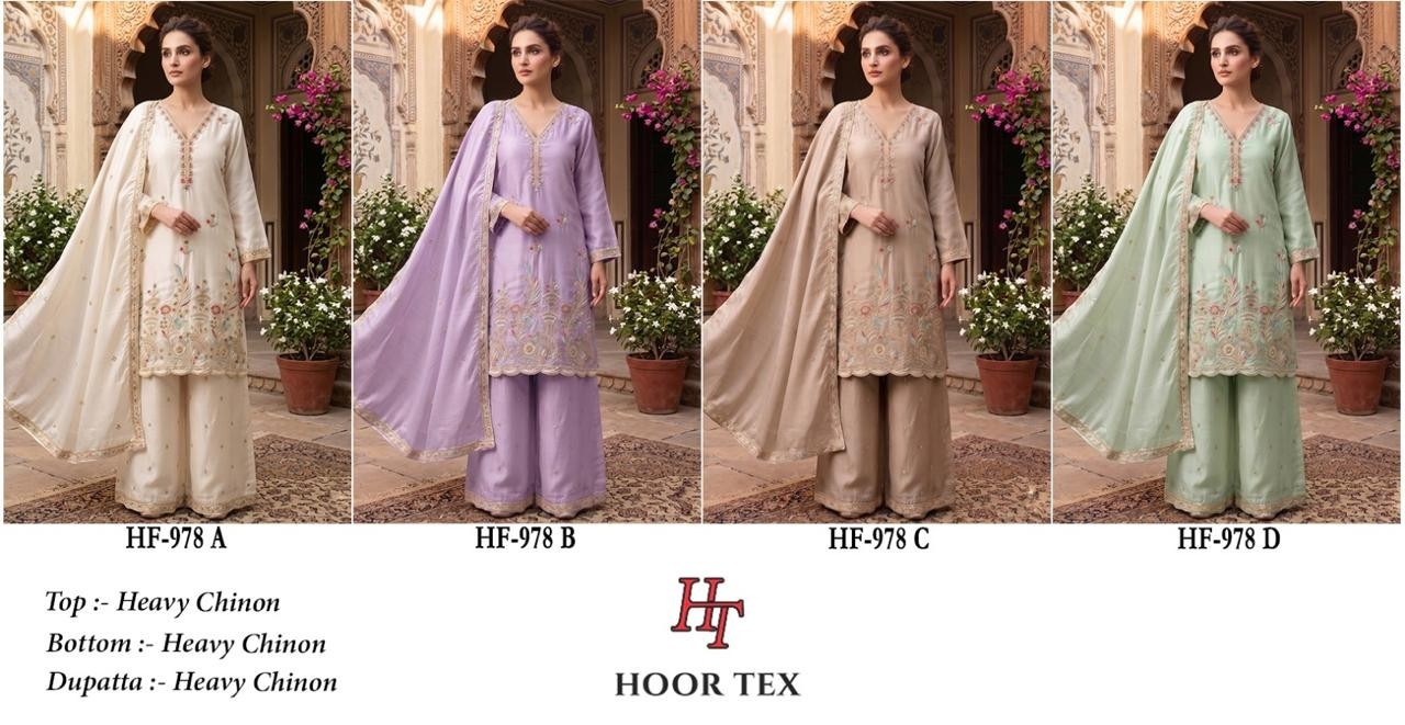 HOOR TEX | HF-978 Pakistani Heavy Chinon Collection