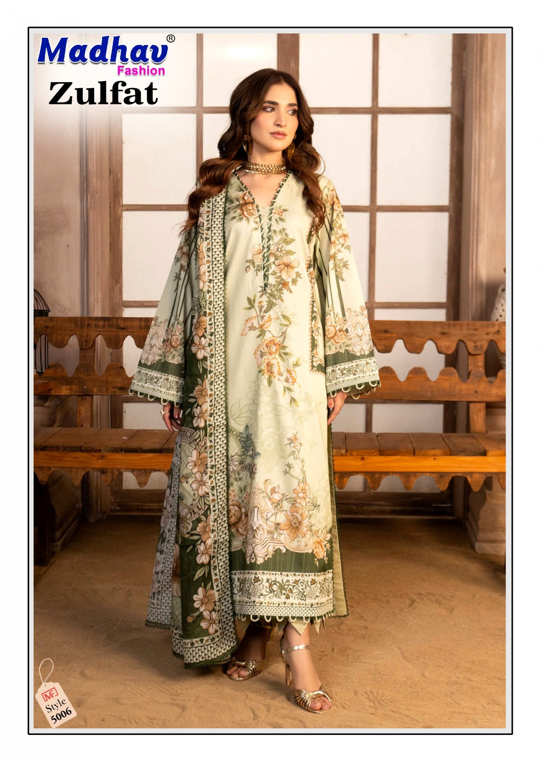 MADHAV FASHION | ZULFAT VOL 05 Pure Designer Cotton Collection