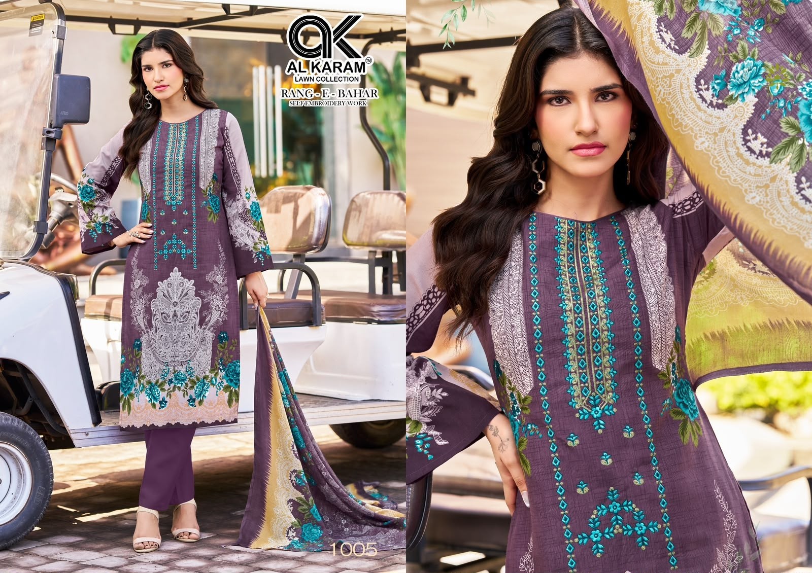 AL KARAM | RANG E BAHAR | Soft Cotton Embroidered Collection