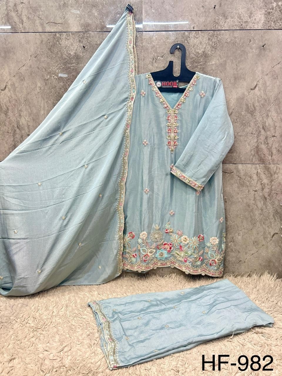 HOOR TEX | HF-982 A to D | Heavy Chinon Pakistani Collection