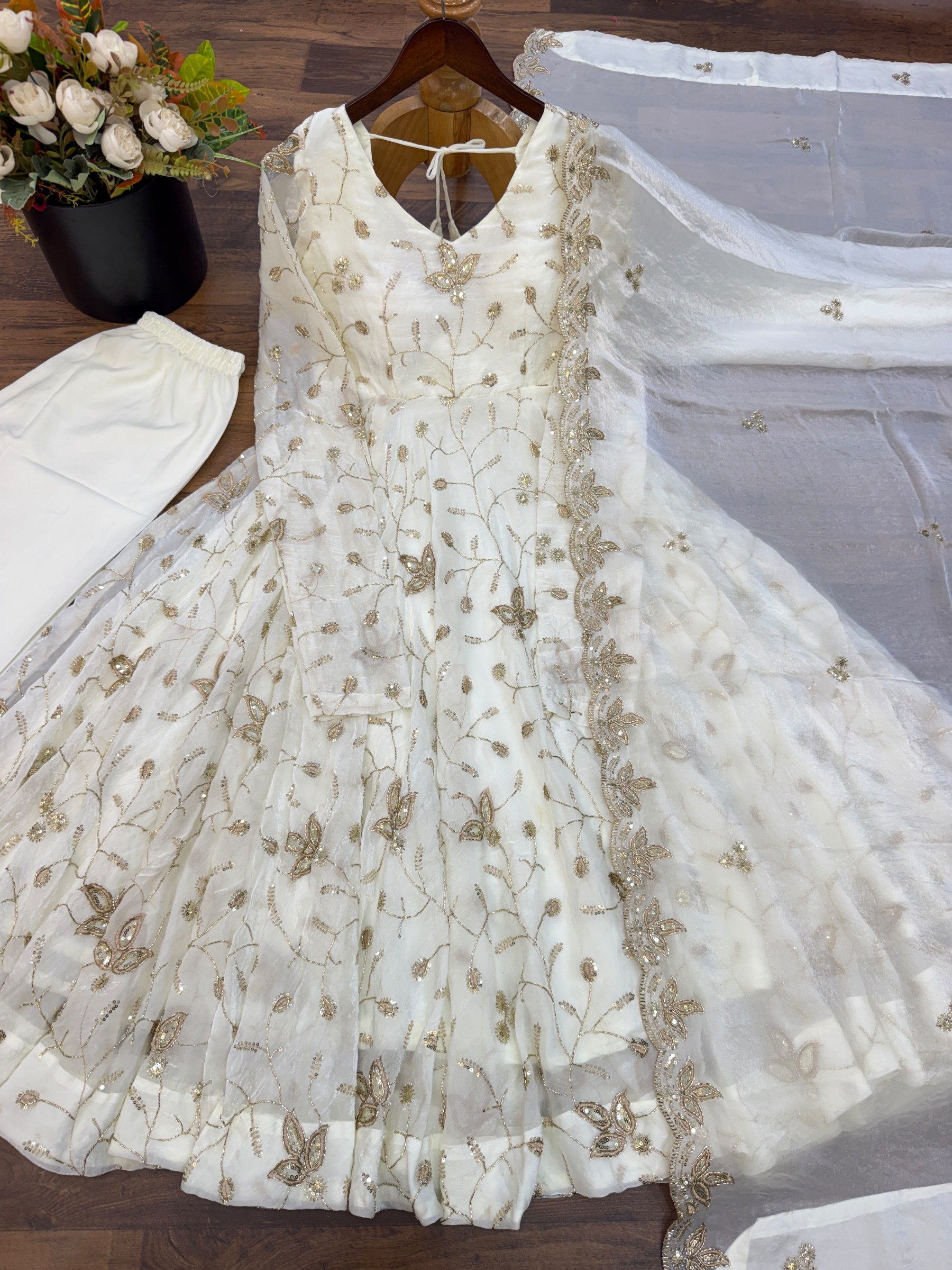 SRK-5374 | Fendy Silk Designer Gown Collection