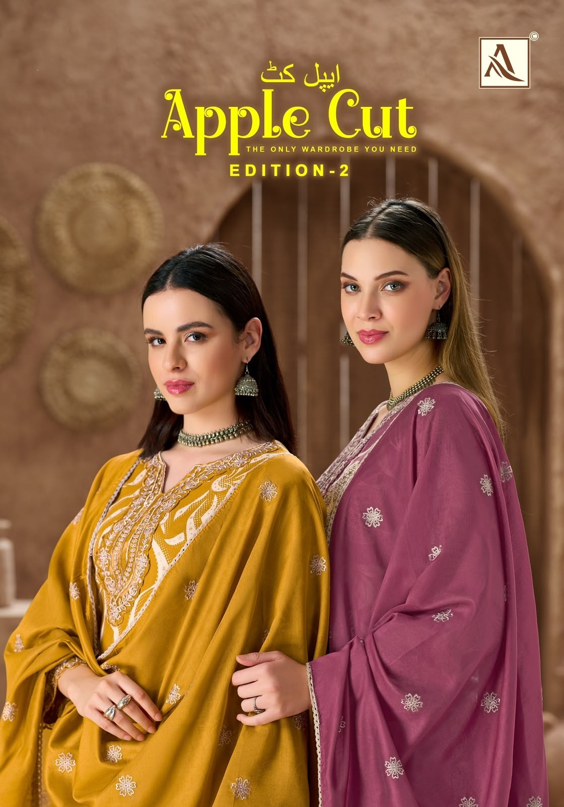 ALOK SUIT | APPLE CUT-2 | Premium Viscose Designer Collection
