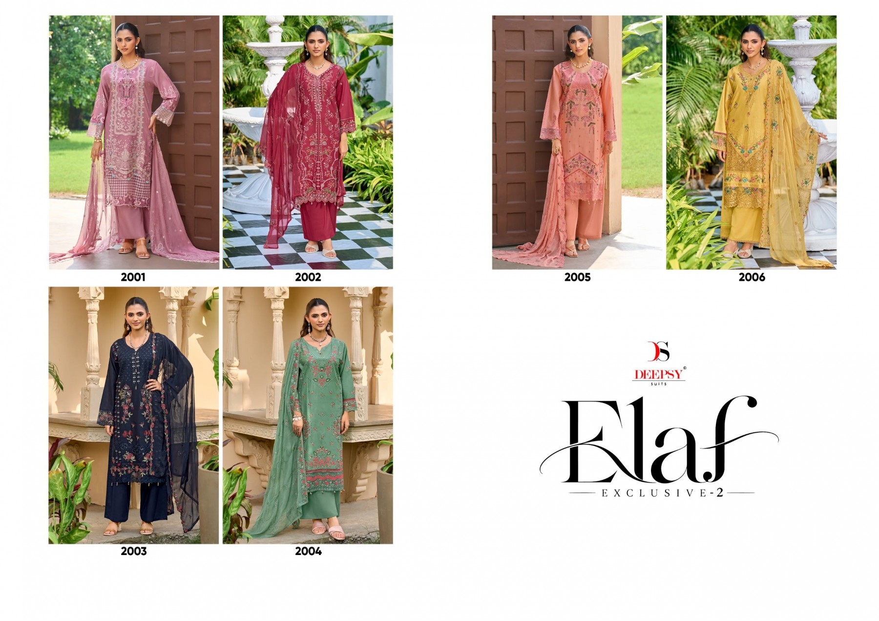 DEEPSY SUITS | ELAF EXCLUSIVE-2 | Pakistani Lawn Collection