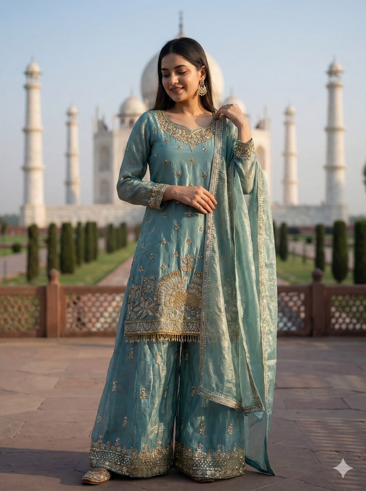 NSR-886 Pure Fendy Silk Eid Designer Collection