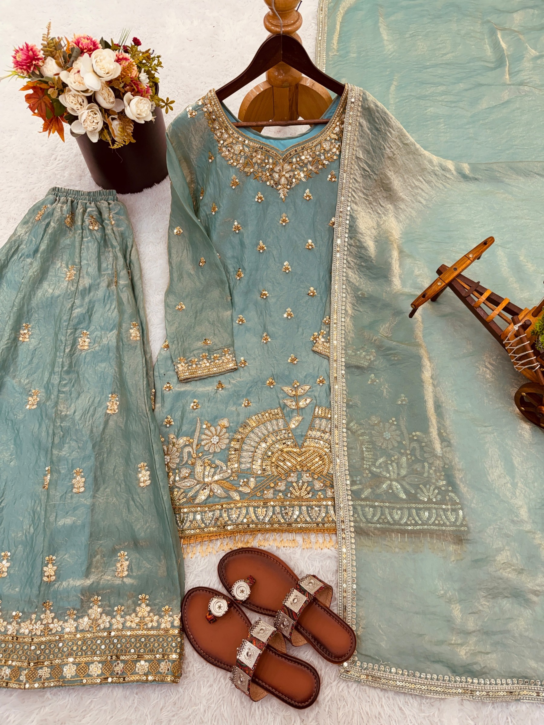NSR-886 Pure Fendy Silk Eid Designer Collection