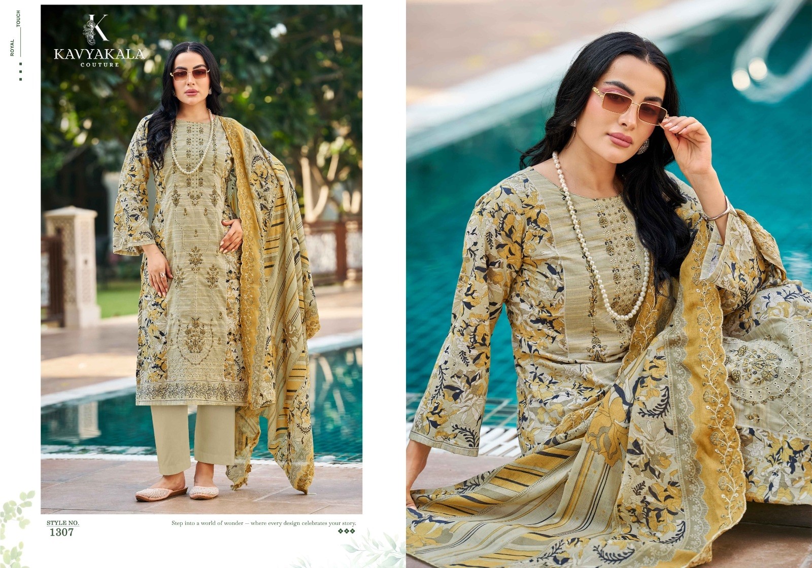 KAVYA KALA | BIN-SAEED Vol-13 | Pure Cambric Cotton Collection