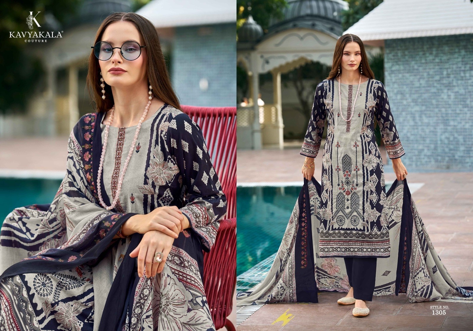 KAVYA KALA | BIN-SAEED Vol-13 | Pure Cambric Cotton Collection
