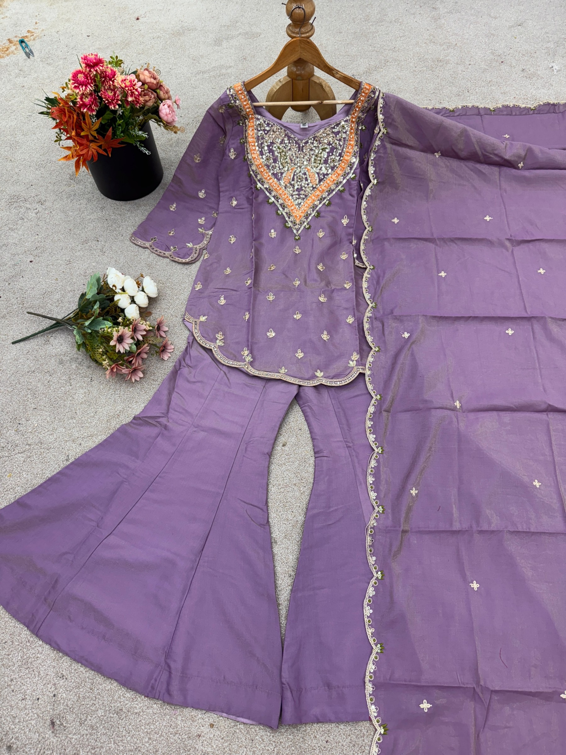 NSR-852 Heavy Simar Silk Embroidered Designer Collection