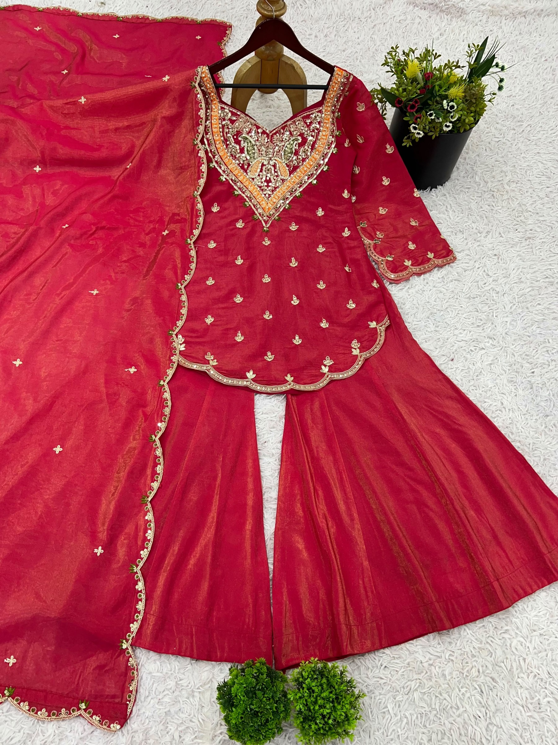 NSR-852 Heavy Simar Silk Embroidered Designer Collection