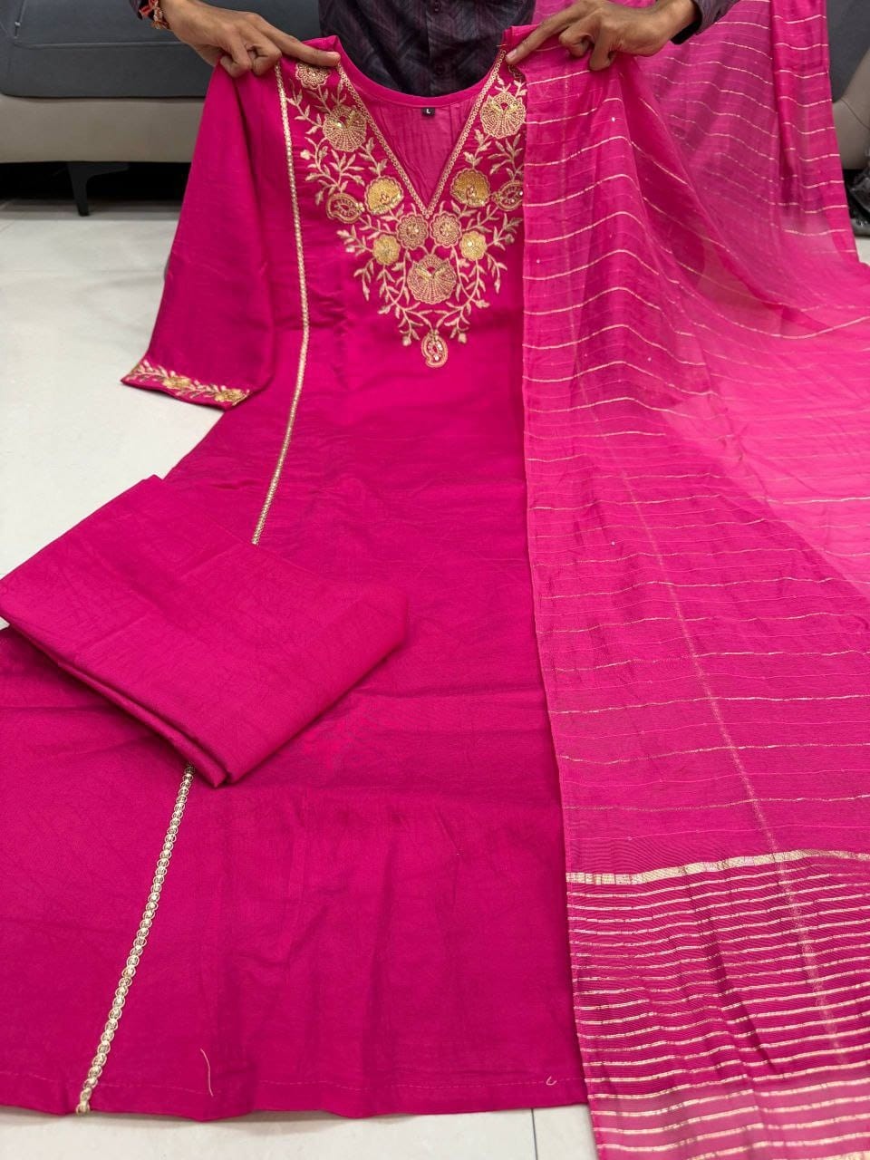 1295 | Pure Satori Silk Festive Suit Collection