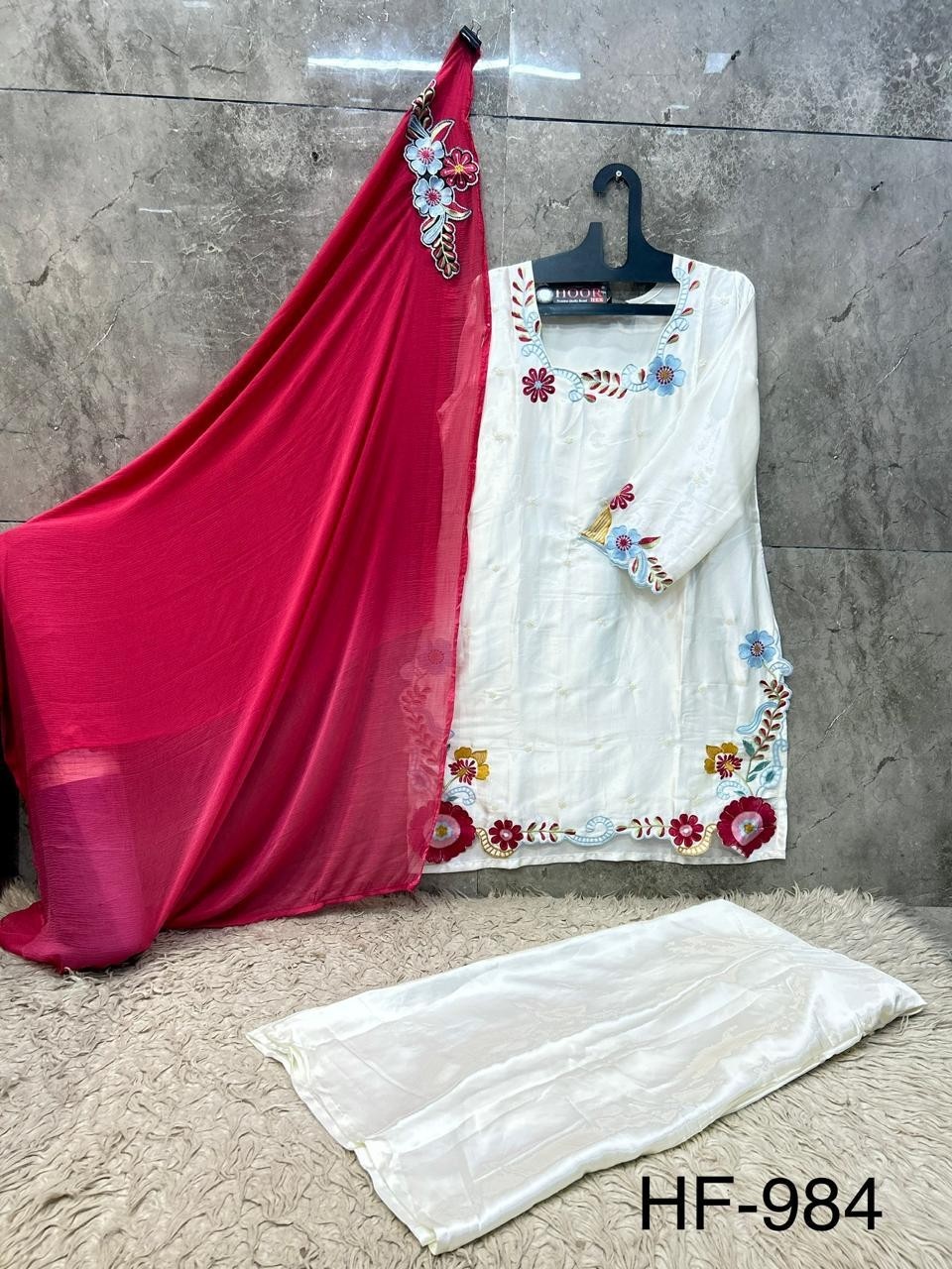 Hoor Tex HF-984 A to D | Pakistani Full Stitched Collection
