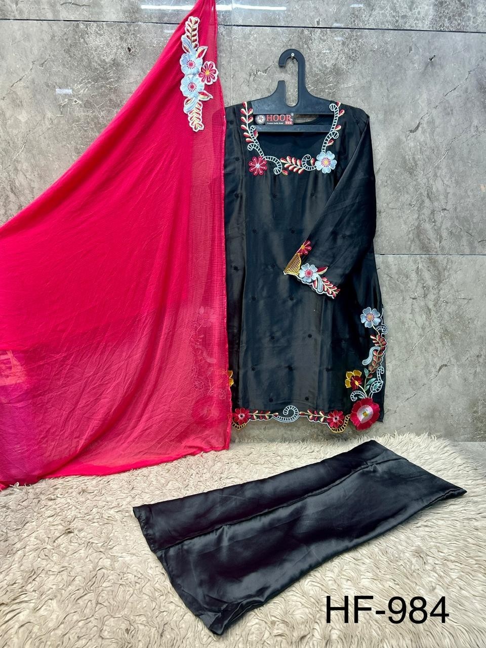 Hoor Tex HF-984 A to D | Pakistani Full Stitched Collection