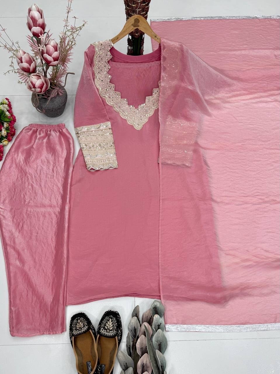 DB-40 | Heavy Fendy Silk Designer Party Wear Collection