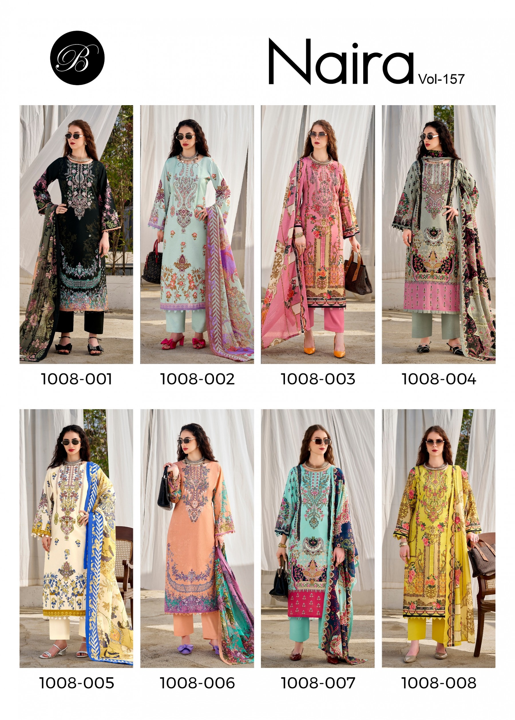 BelliZa | Naira Vol-157 Premium Cotton Collection