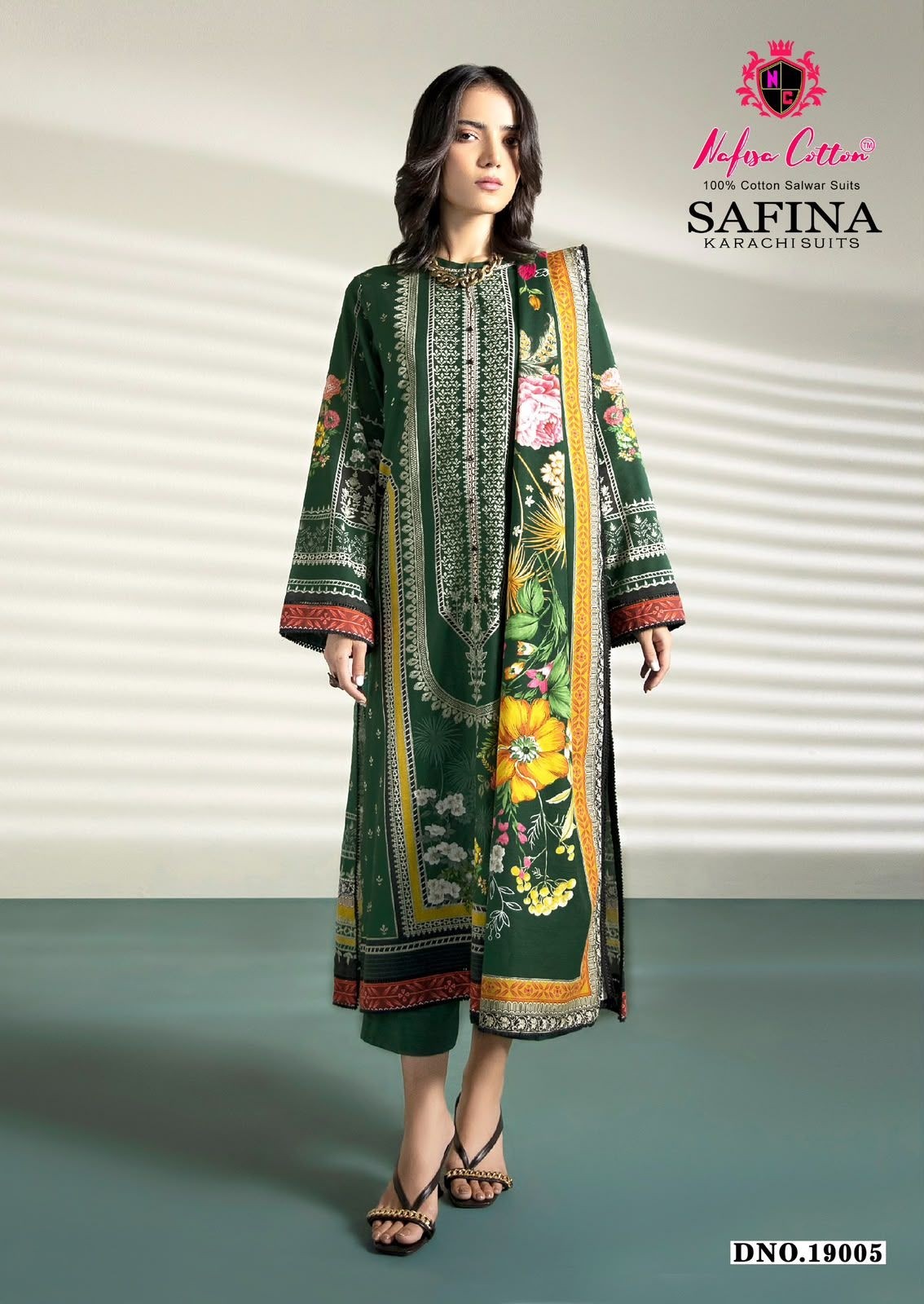 NAFISA COTTON | Safina Karachi Suits Vol. 19