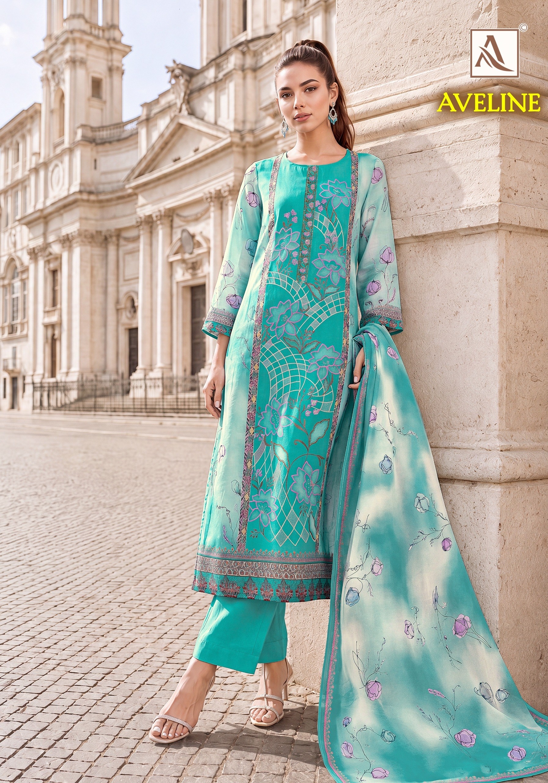 ALOK SUIT | Aveline Designer Collection