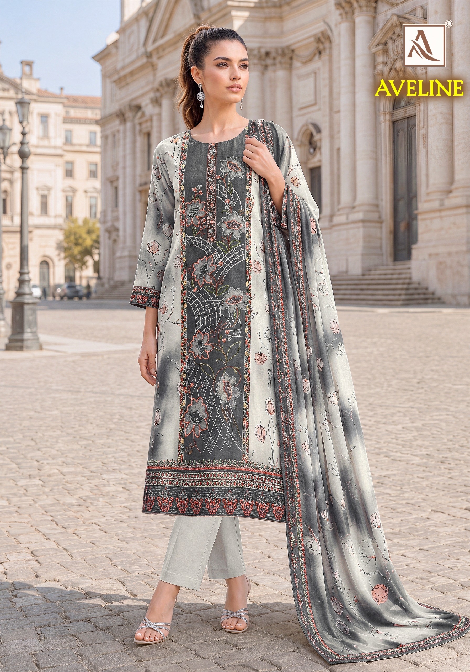 ALOK SUIT | Aveline Designer Collection