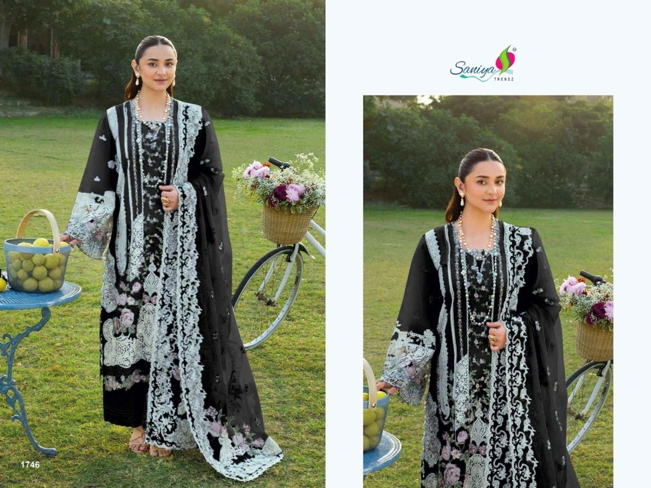 SANIYA TRENDZ | Elaf Vol. 3 Embroidered Collection