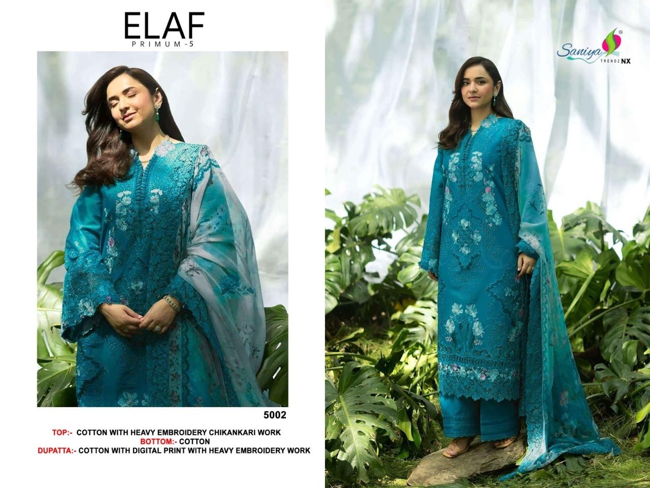 SANIYA TRENDZNX | ELAF PREMIUM-5 | Design 5001