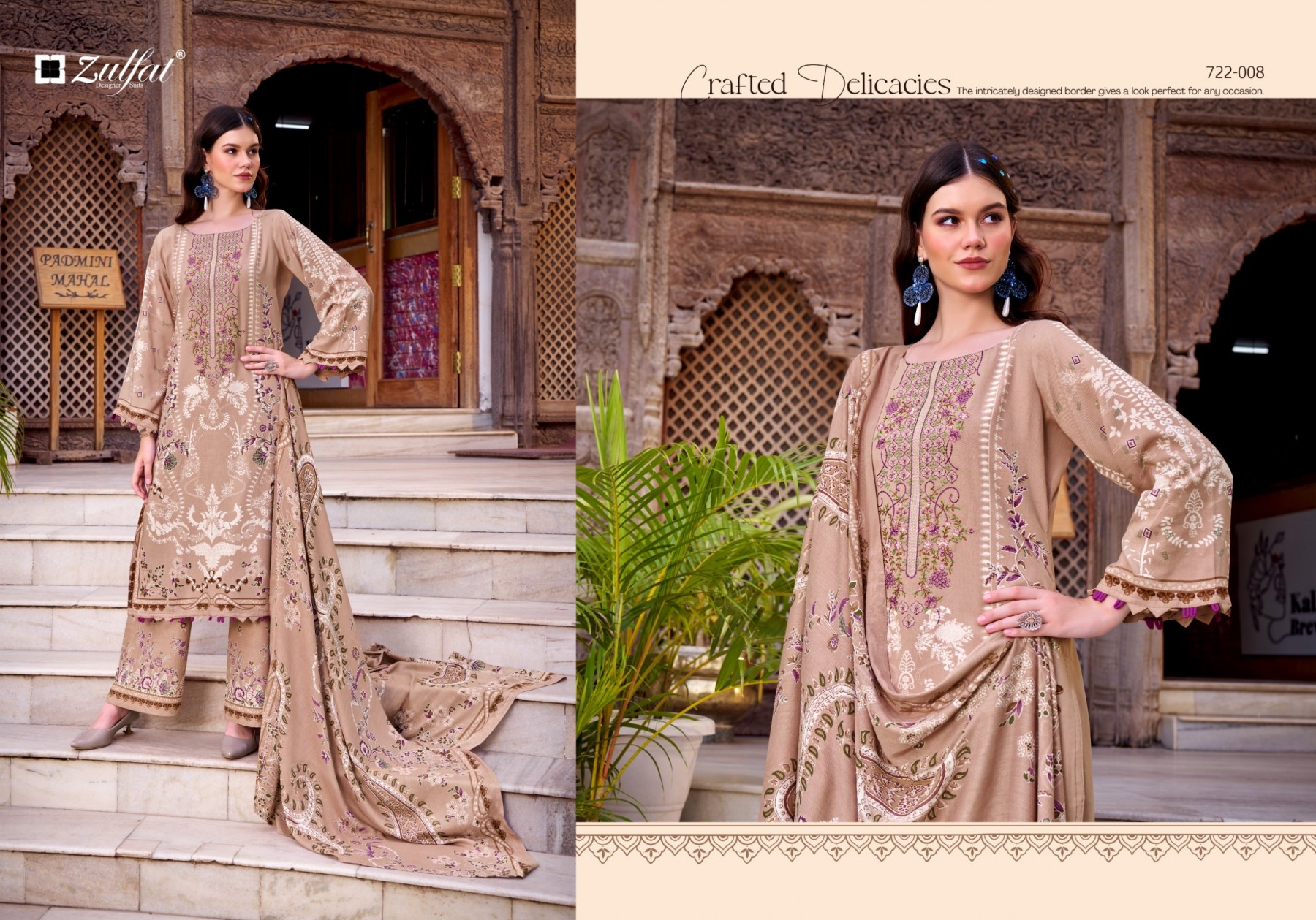 Zulfat Designer Suits | DILRUBA Vol. 2 | Exclusive Festive Collection
