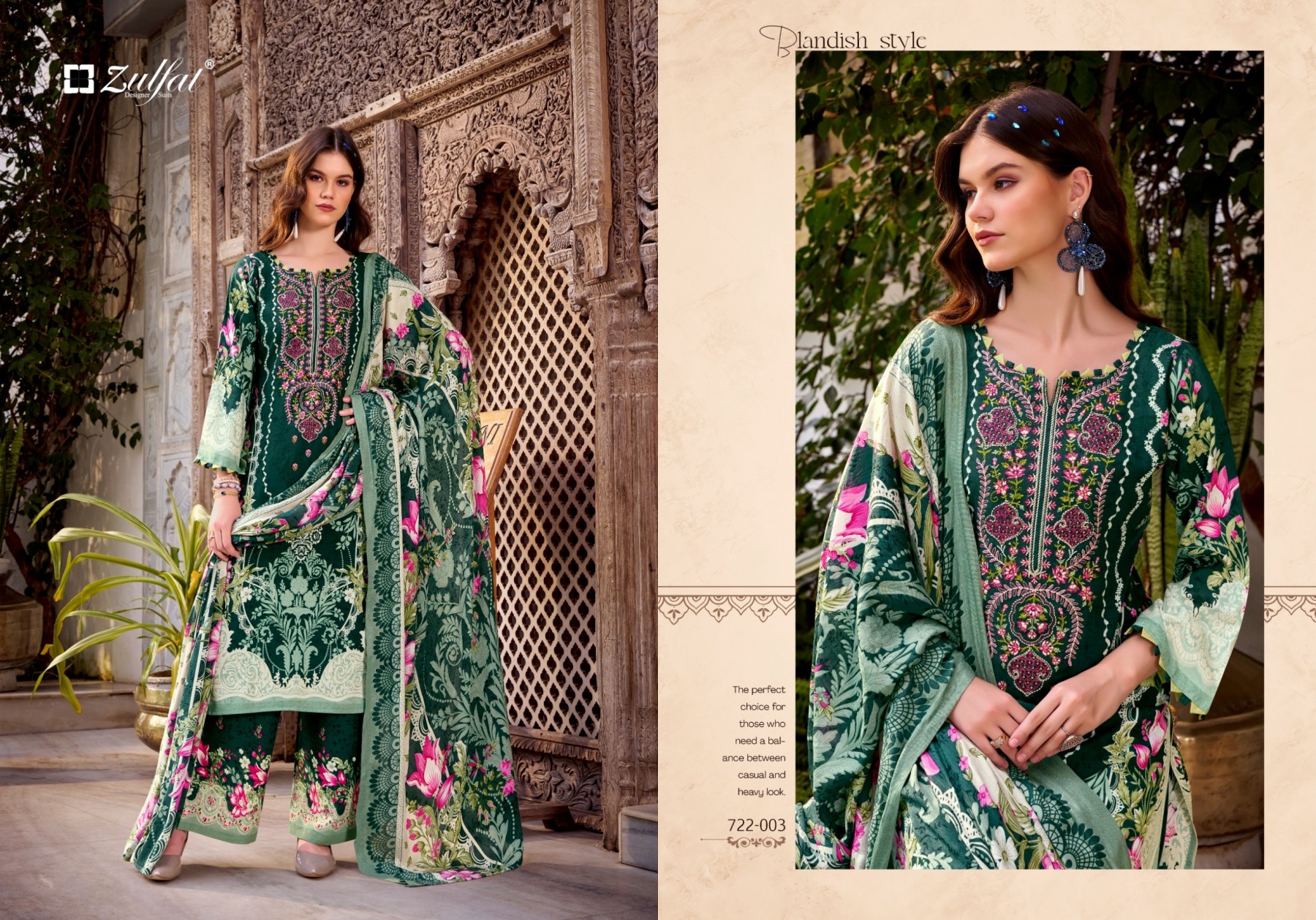 Zulfat Designer Suits | DILRUBA Vol. 2 | Exclusive Festive Collection