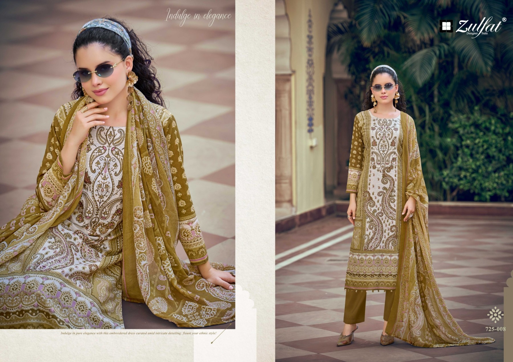 SANA SAFINA VOL. 6 | Zulfat Designer Suits | Pure Cotton Collection