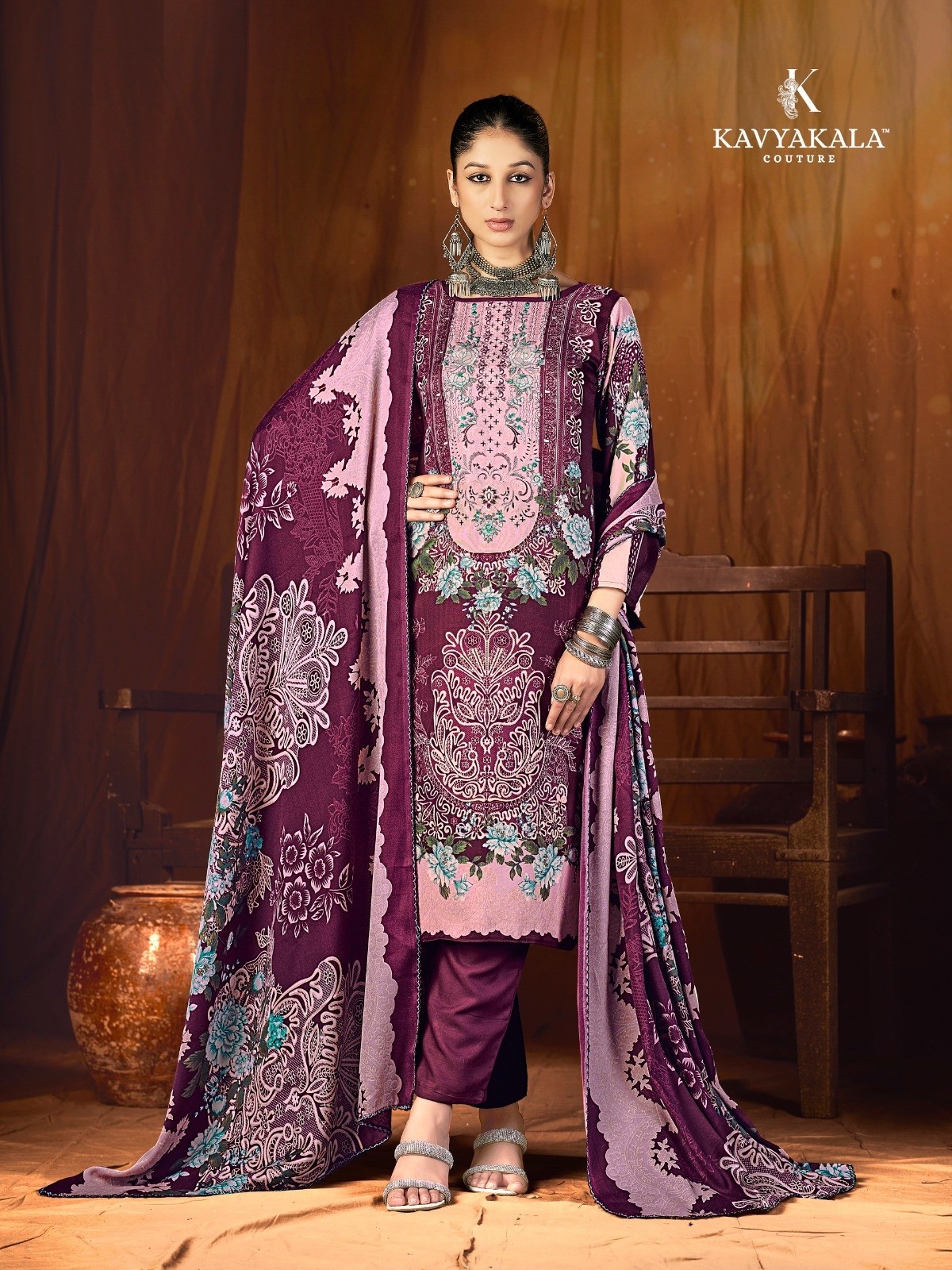 Kavya Kala Couture FITOOR Vol. 5 | Woollen Pashmina Collection
