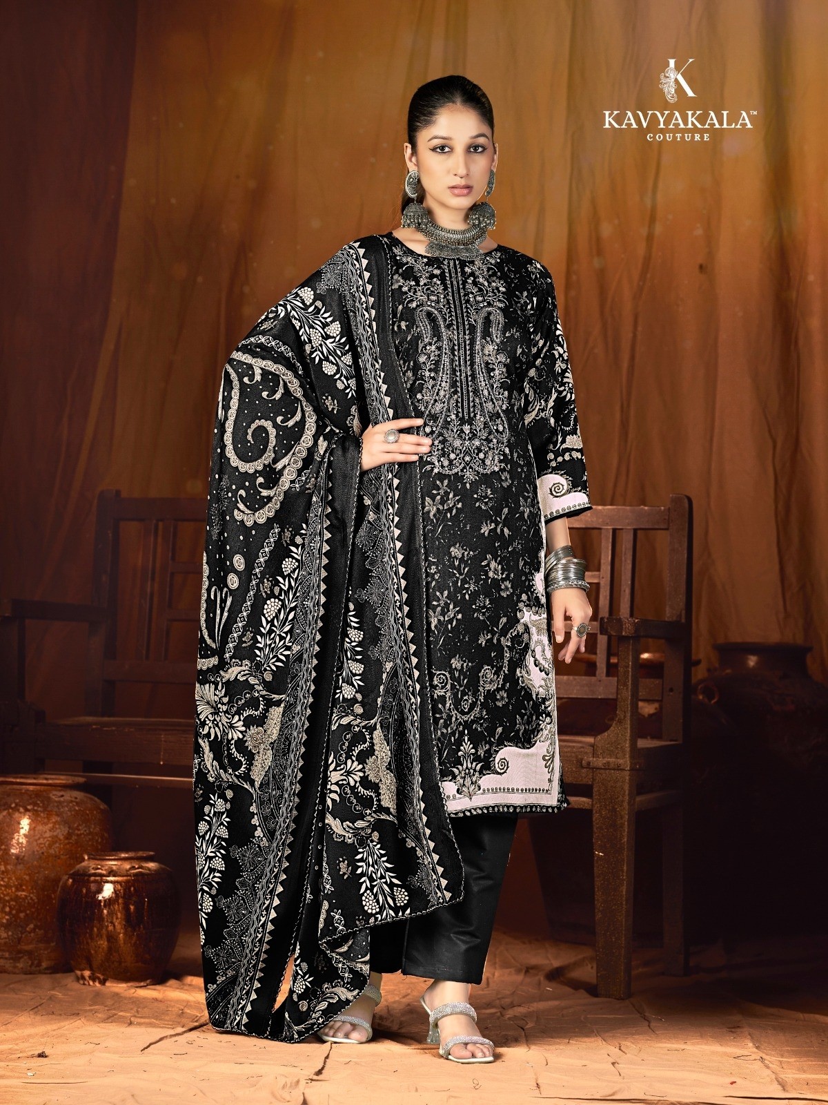 Kavya Kala Couture FITOOR Vol. 5 | Woollen Pashmina Collection