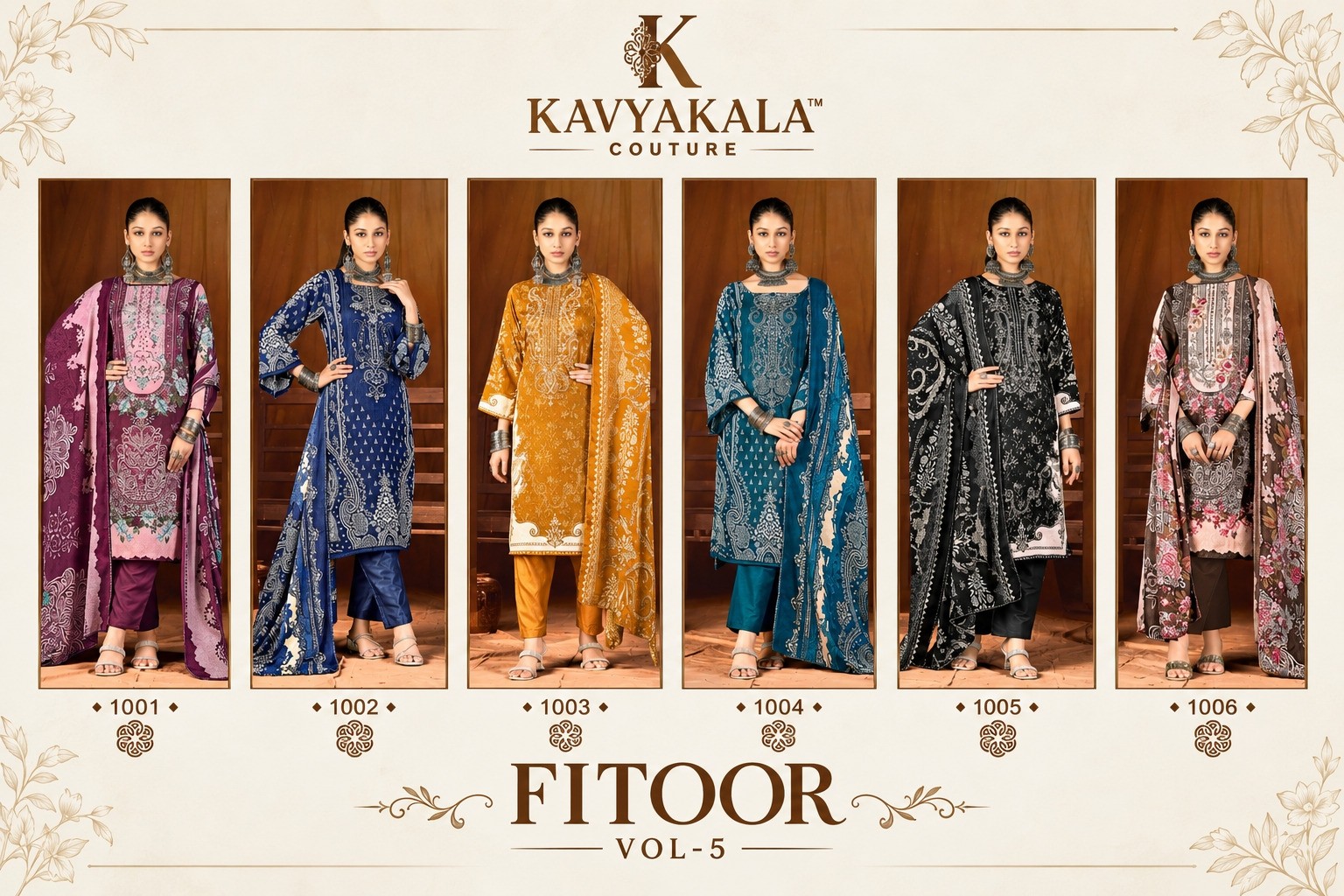 Kavya Kala Couture FITOOR Vol. 5 | Woollen Pashmina Collection
