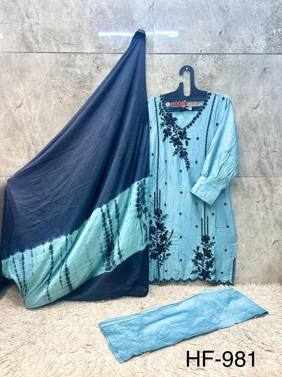 Hoor Tex HF-981 | Pakistani Full Stitched Collection