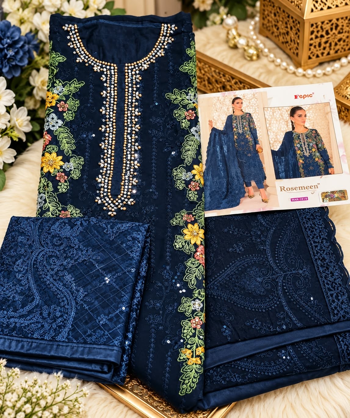 FEPIC ROSEMEEN MAN583SEMI Designer Suit