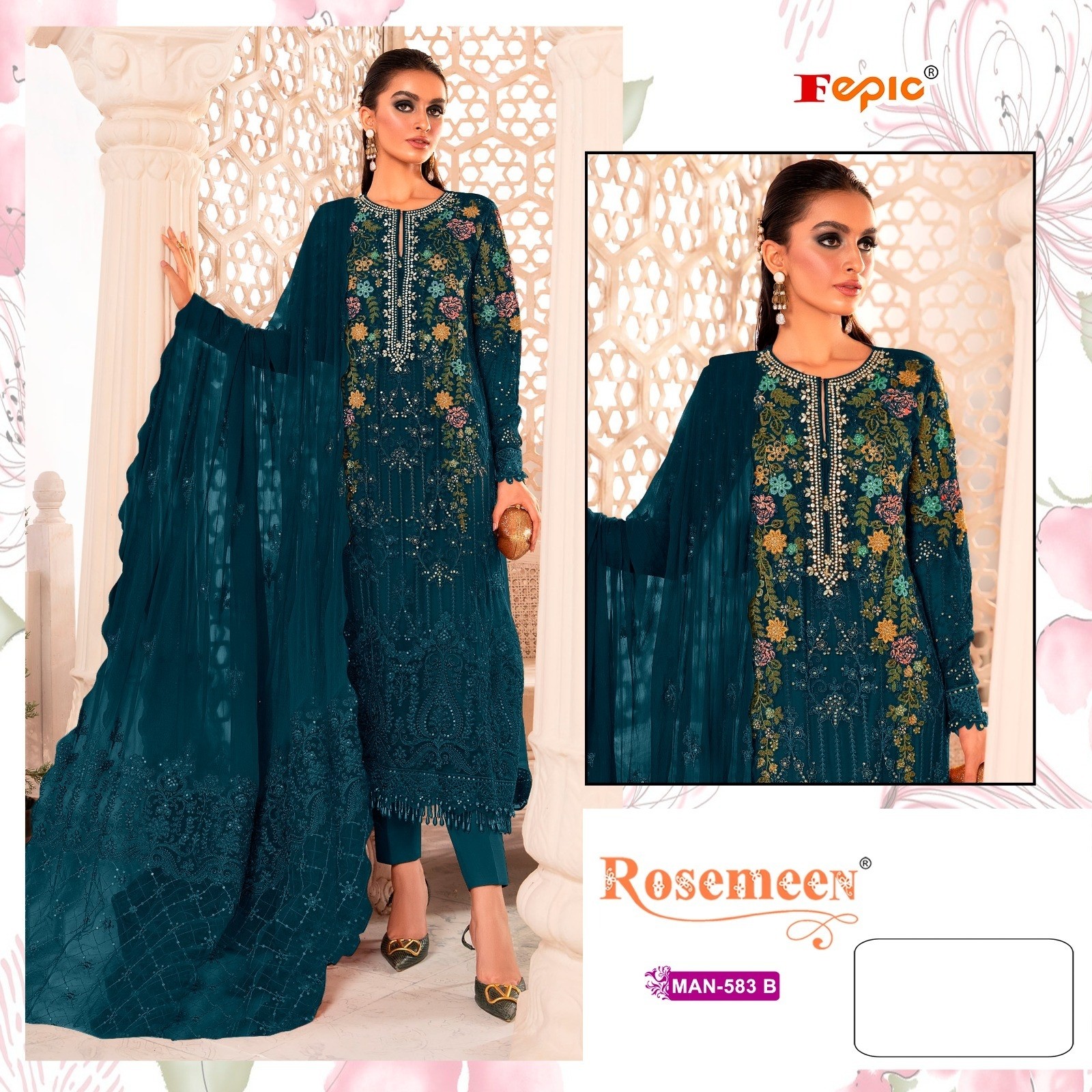 FEPIC ROSEMEEN MAN583SEMI Designer Suit