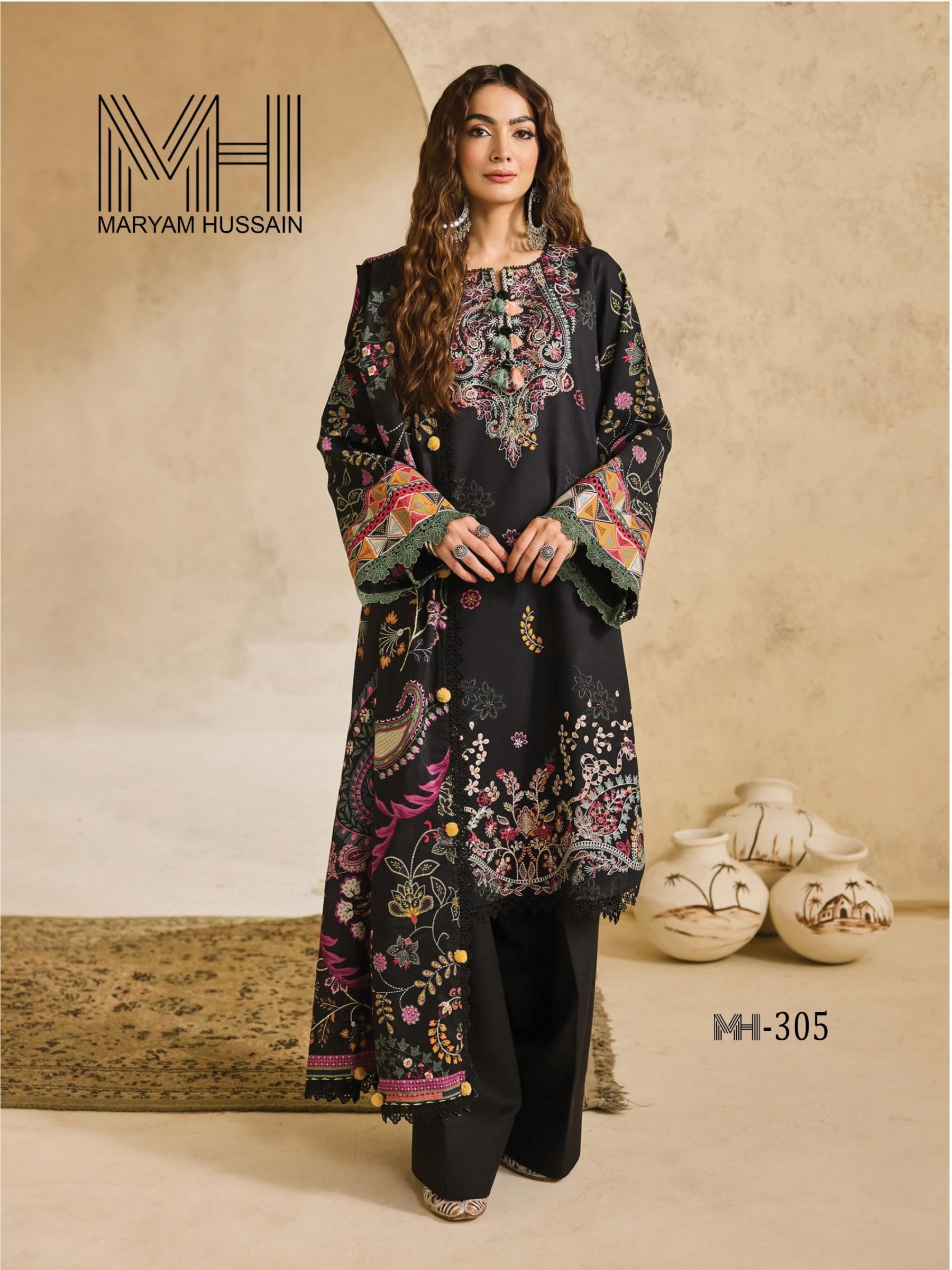 MARYAM HUSSAIN NOOR E KAINAT Vol-3 Karachi Style Collection