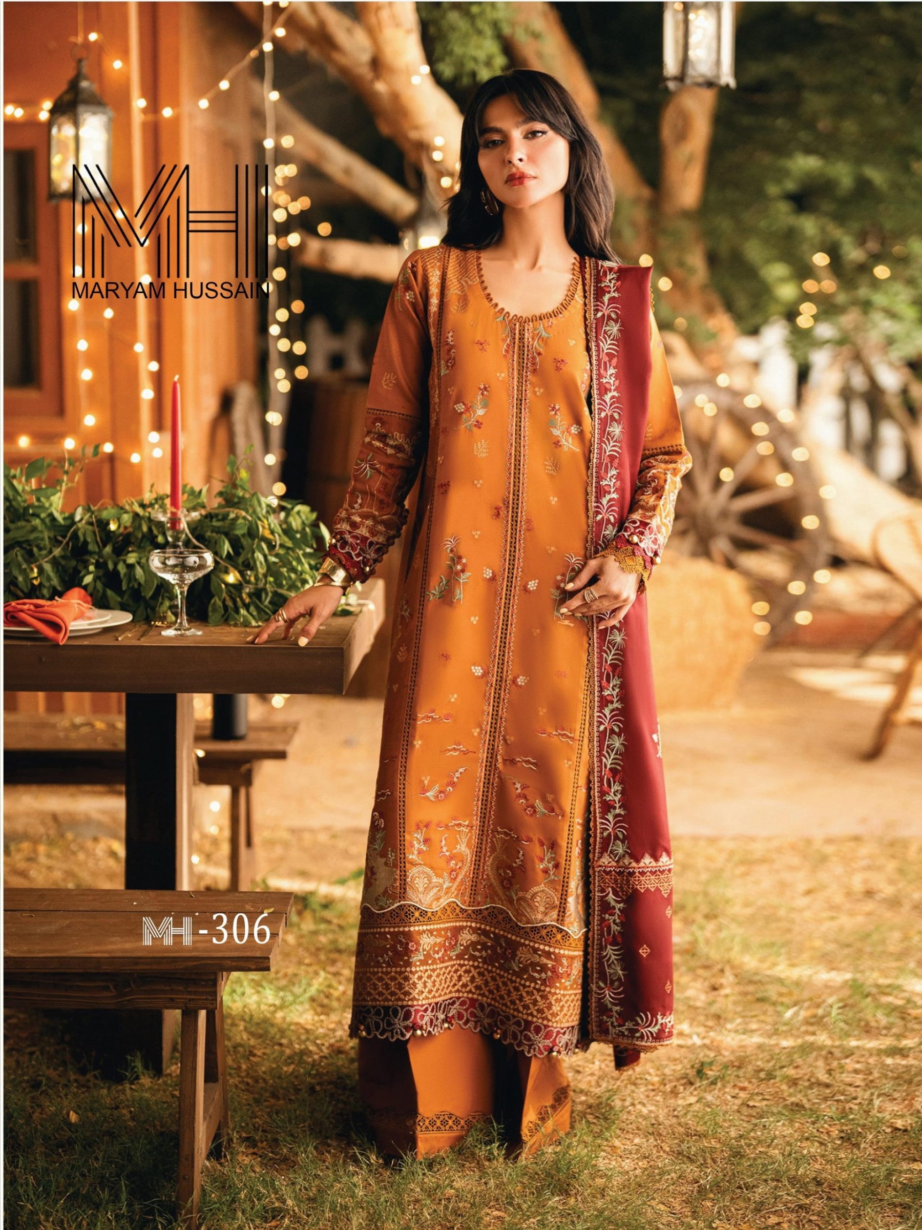 MARYAM HUSSAIN NOOR E KAINAT Vol-3 Karachi Style Collection