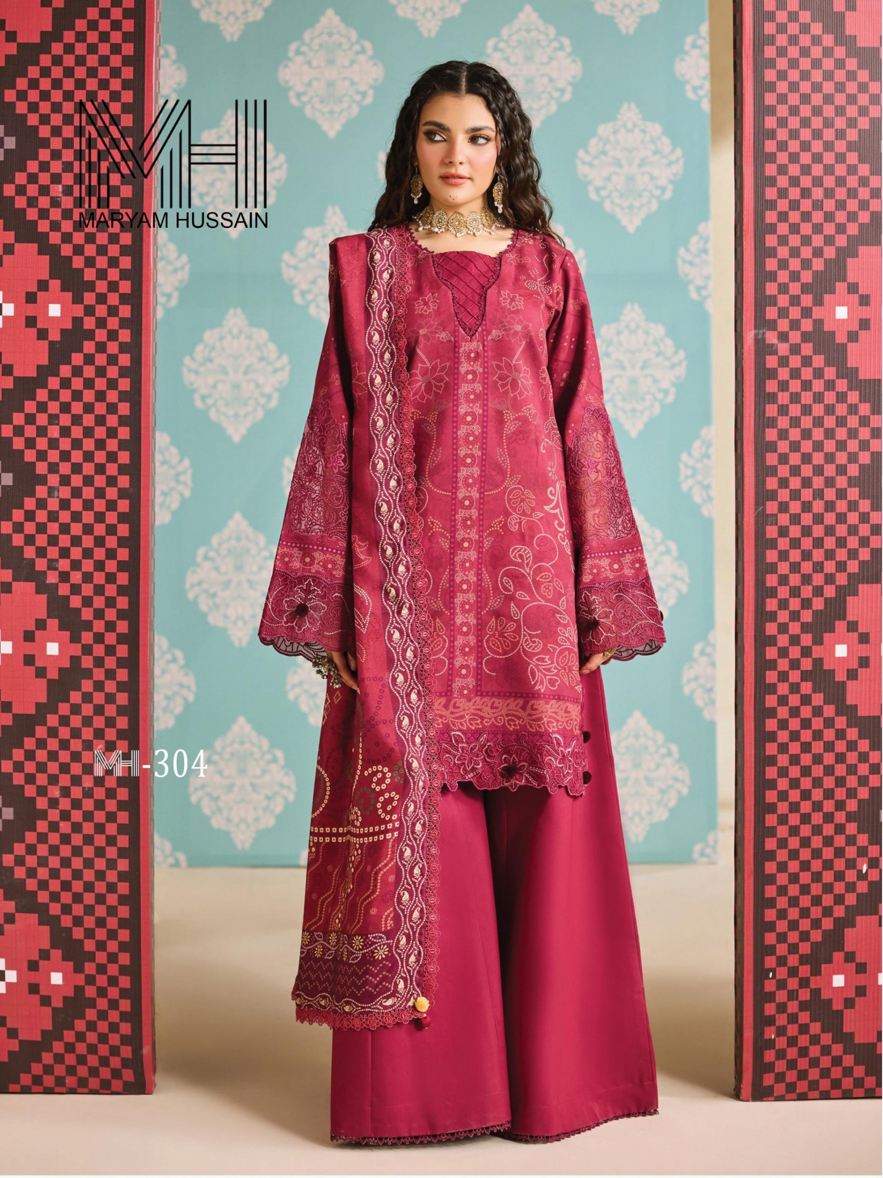 MARYAM HUSSAIN NOOR E KAINAT Vol-3 Karachi Style Collection