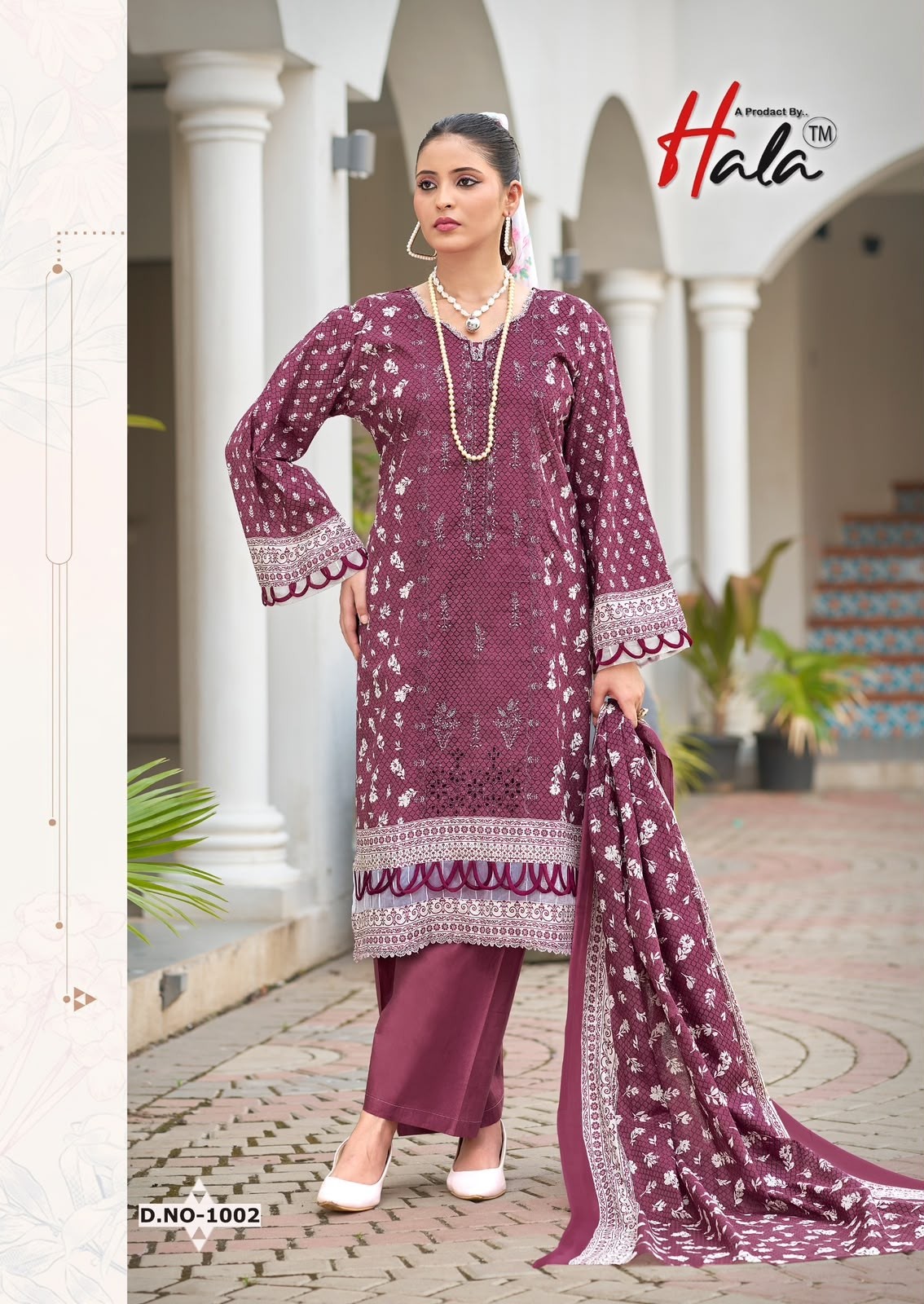 HALA | EMBROIDERED | Luxury Lawn Pure Lawn Collection