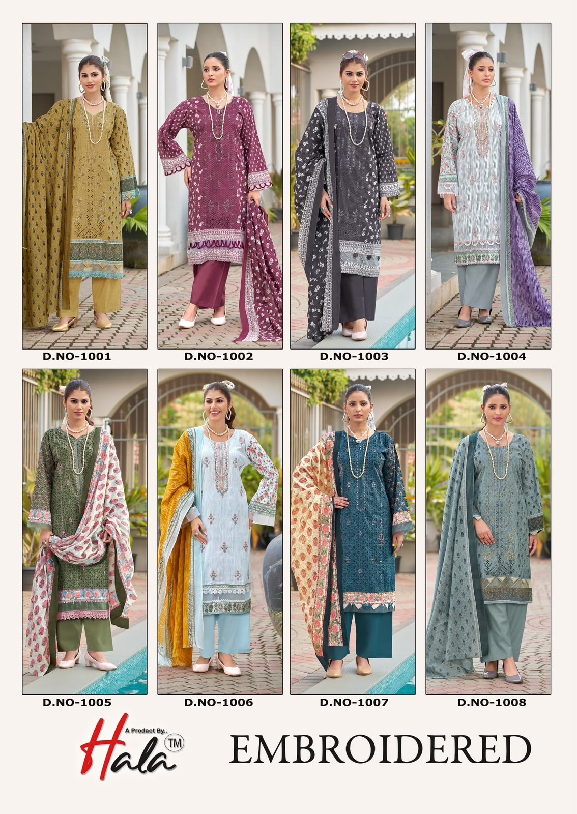 HALA | EMBROIDERED | Luxury Lawn Pure Lawn Collection