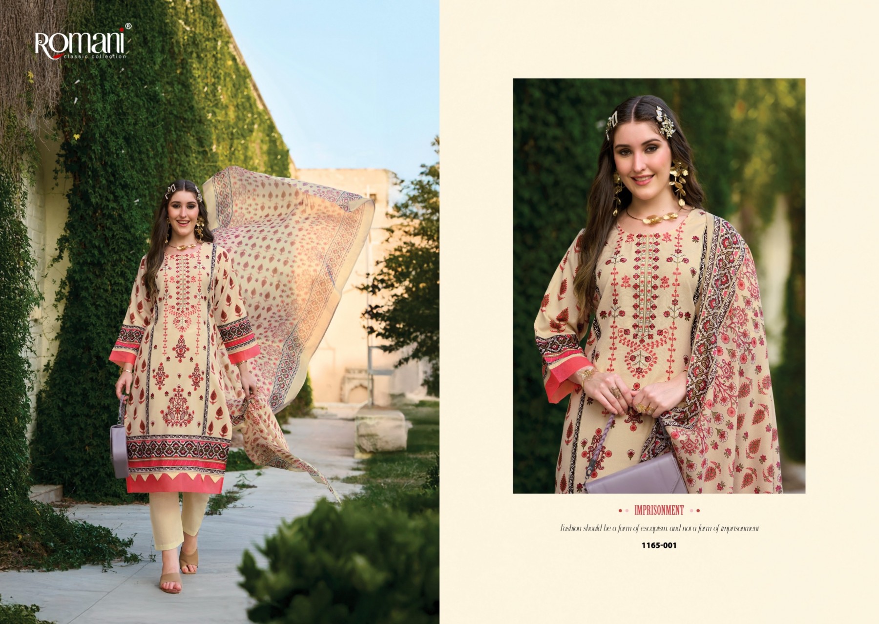 ROMANI | BIN KAREEM VOL 7 | Exclusive Embroidered Festive Collection