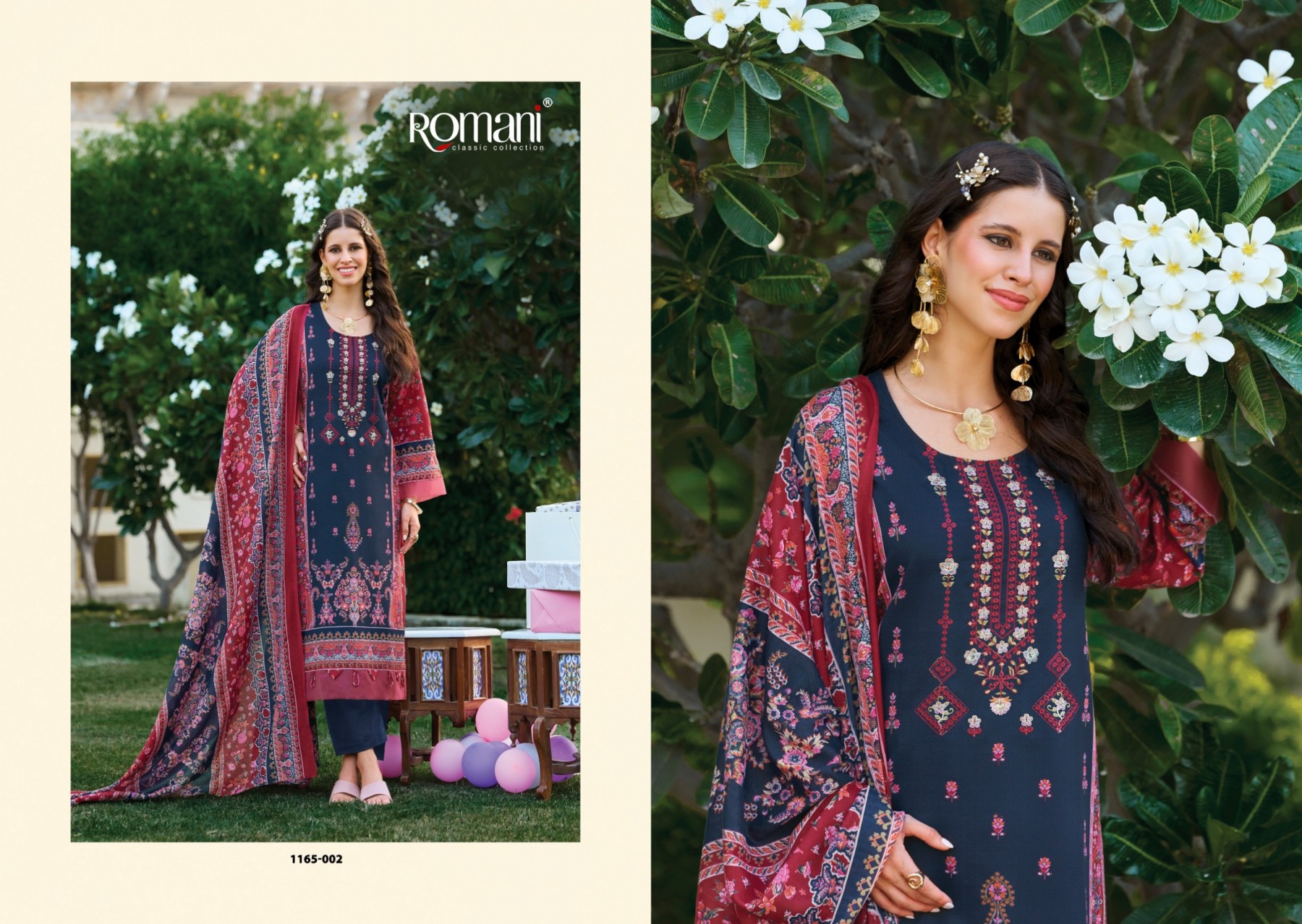 ROMANI | BIN KAREEM VOL 7 | Exclusive Embroidered Festive Collection