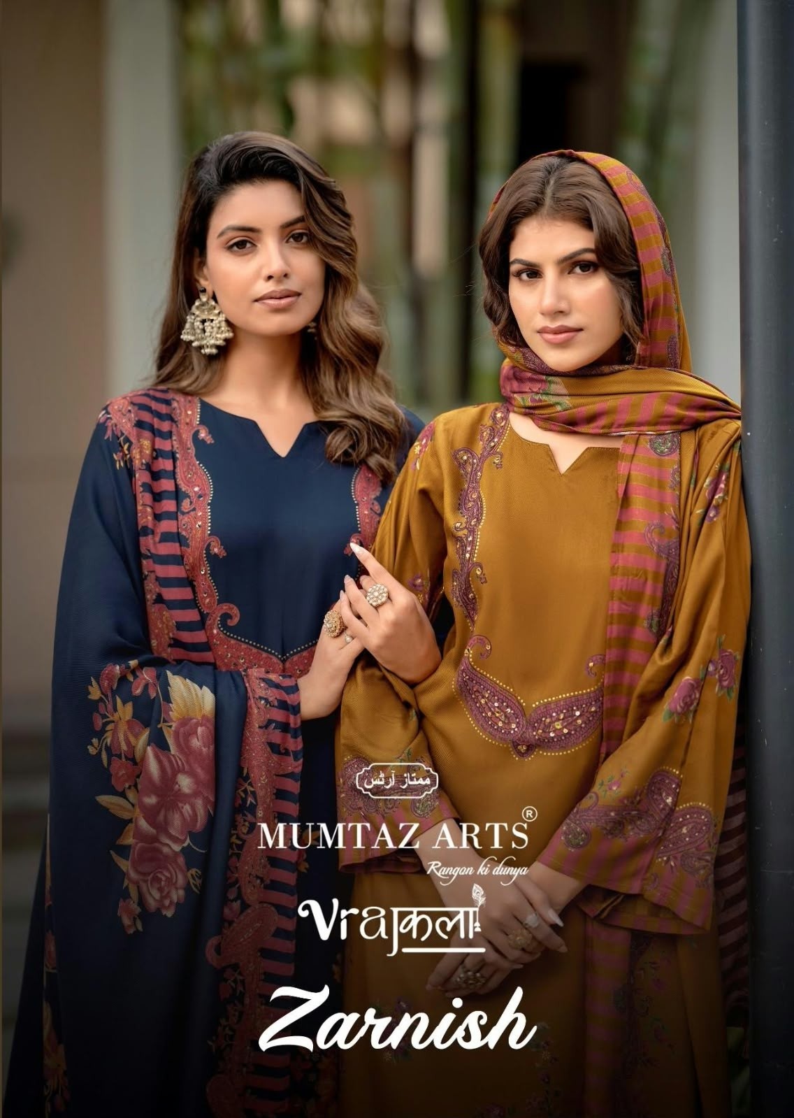 MUMTAZ ARTS | ZARNISH | Premium Winter Pashmina Collection
