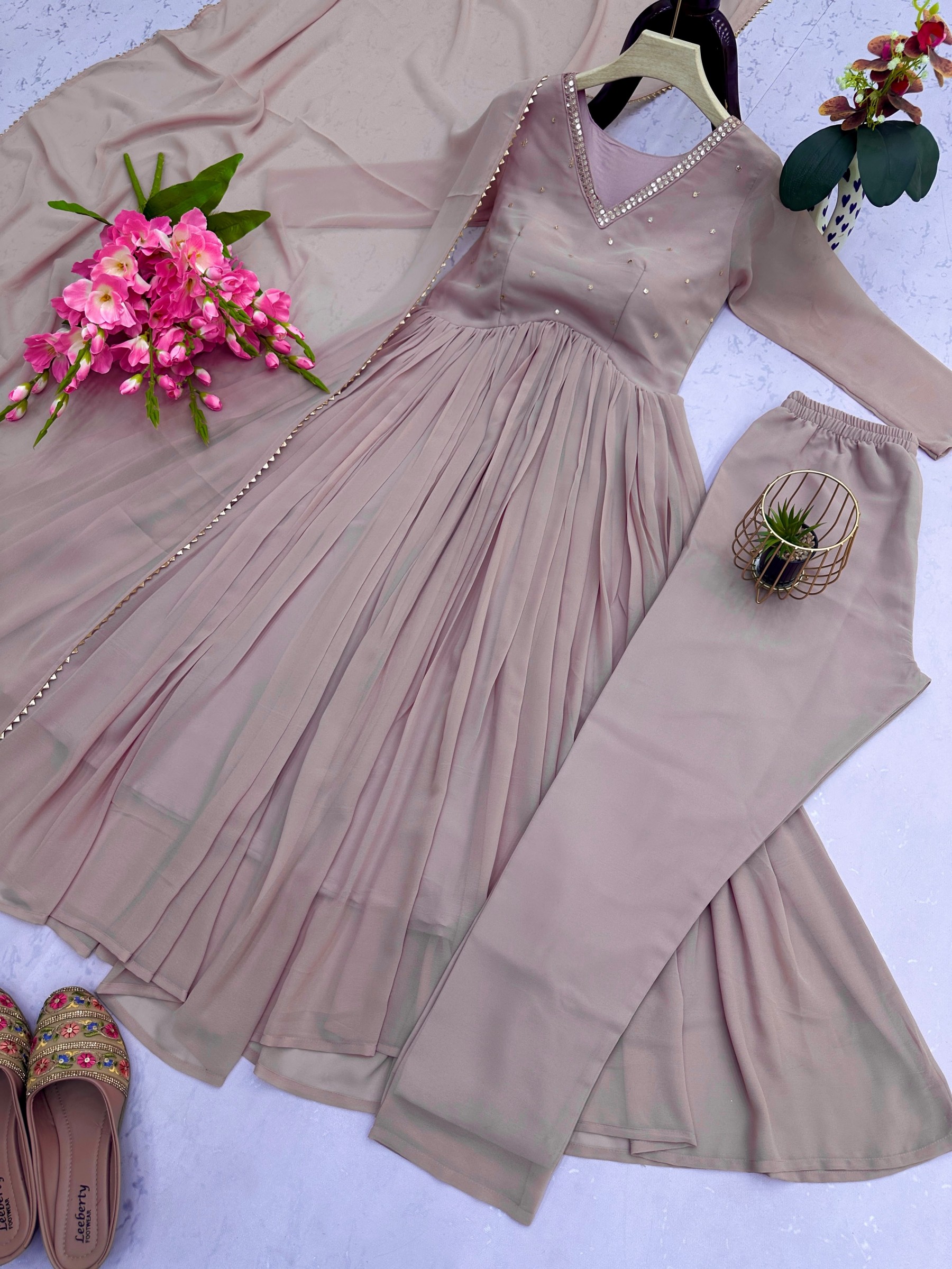 SSC-646 | Heavy Faux Georgette Embroidered Party Wear Collection