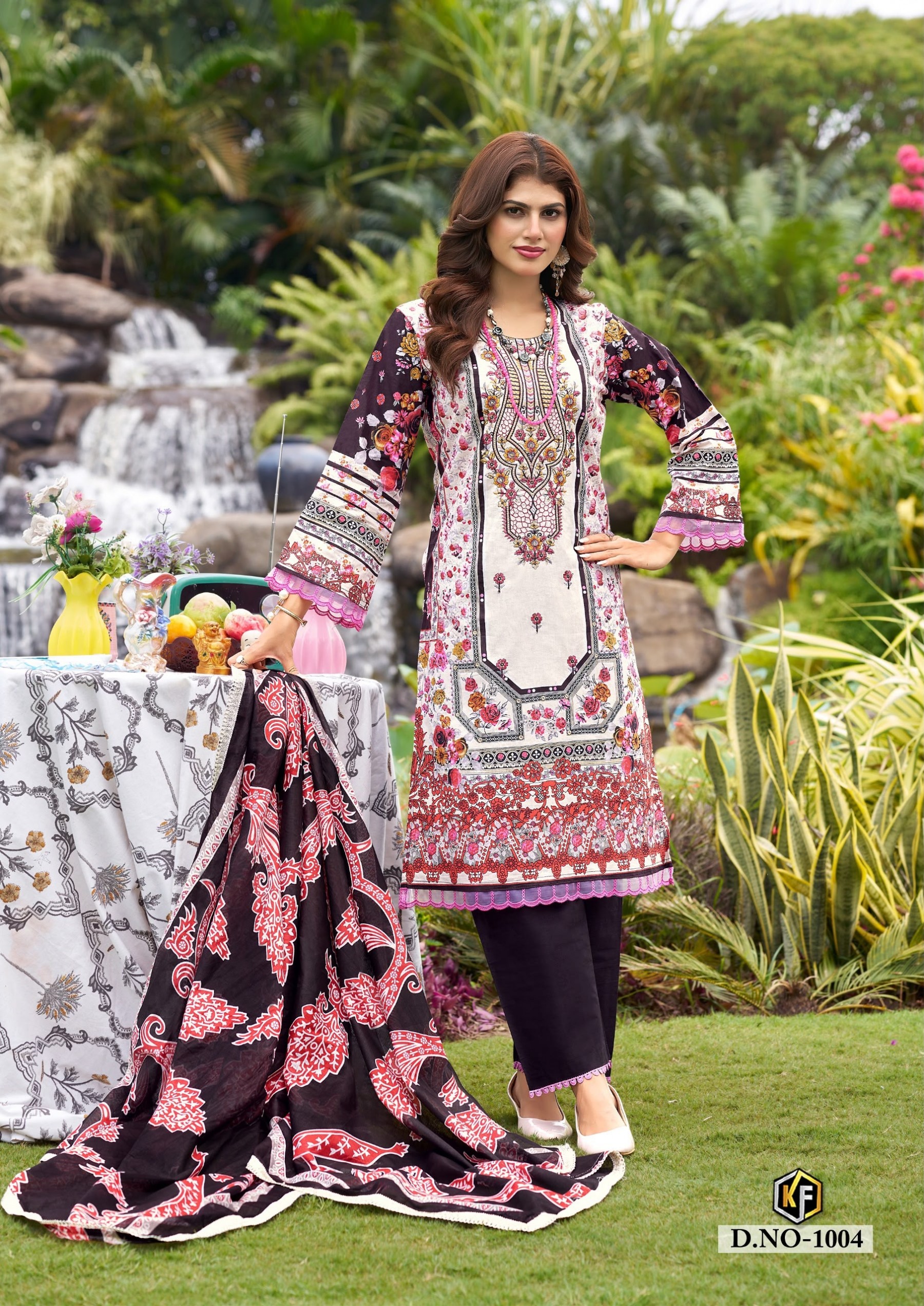 KEVAL FAB | NAZNIN | Heavy Cotton Embroidery Collection