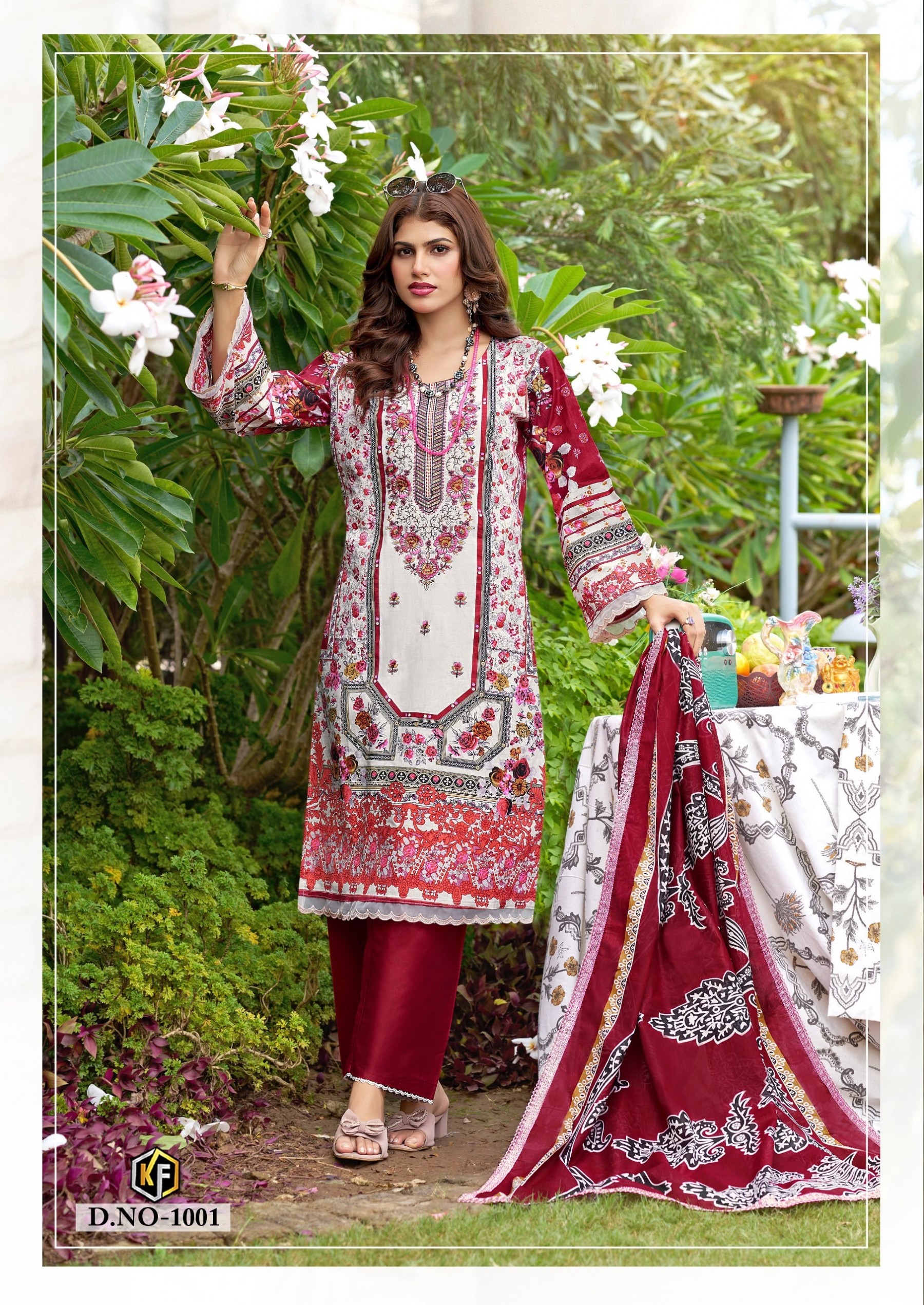 KEVAL FAB | NAZNIN | Heavy Cotton Embroidery Collection