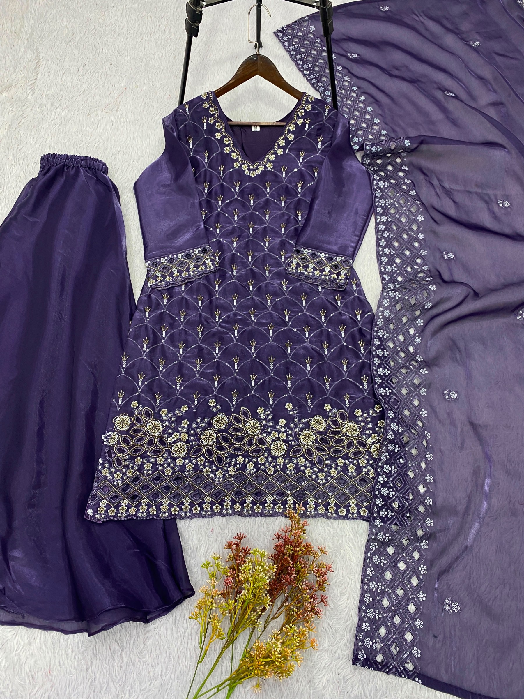 LOOMEERA | LM-17 | Fendy Beads & Sequence Designer Palazzo Collection